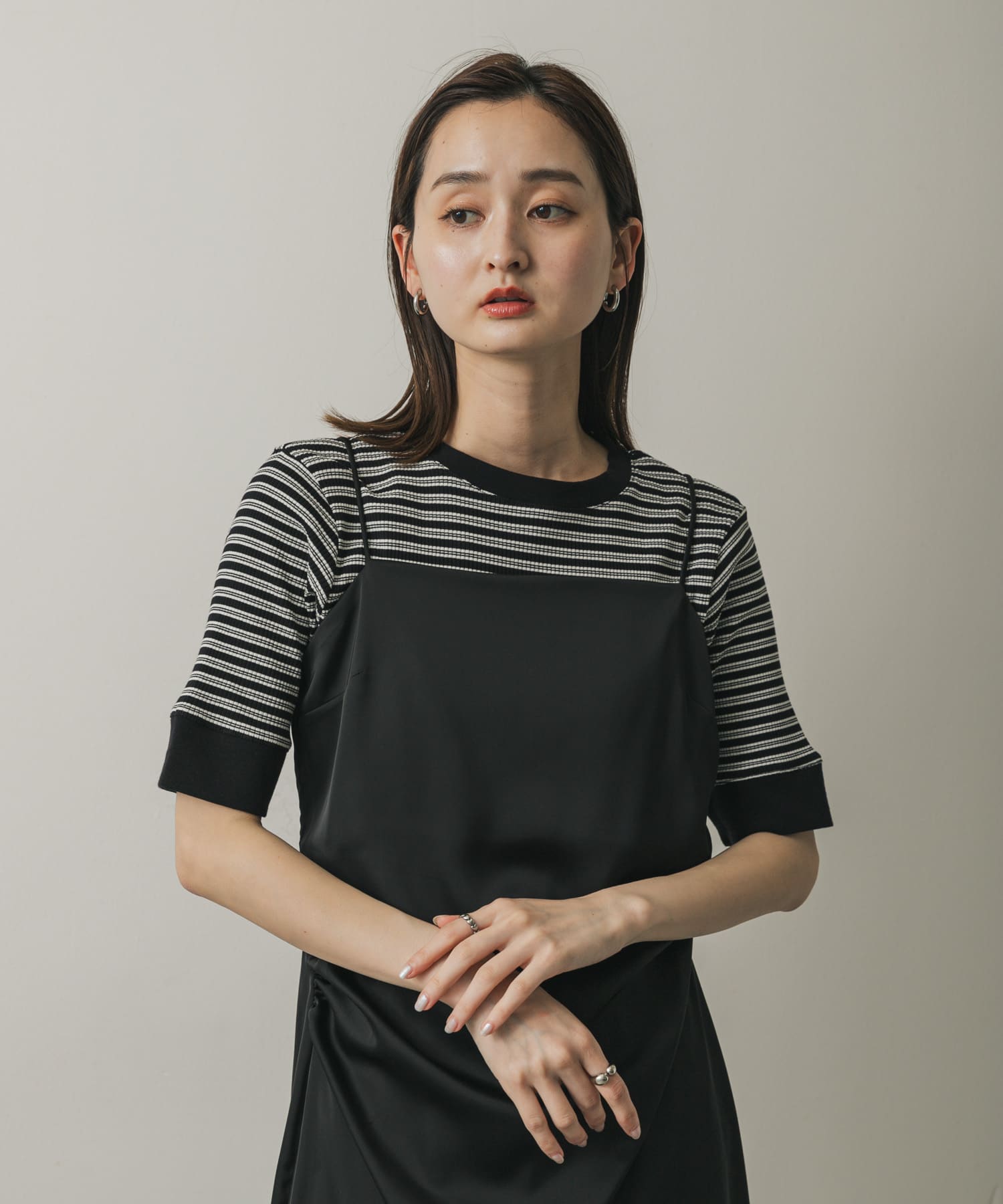 身長：169cm サイズ：one