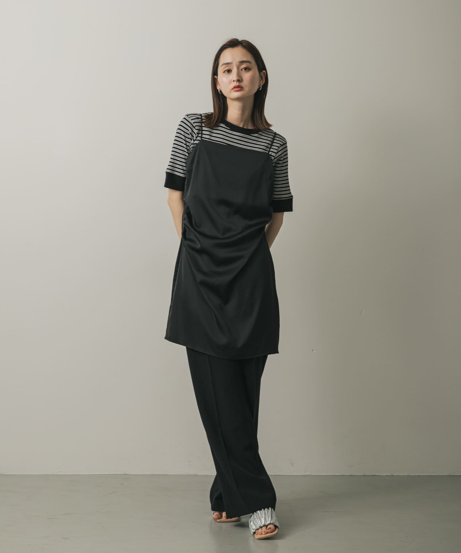 身長：169cm サイズ：one