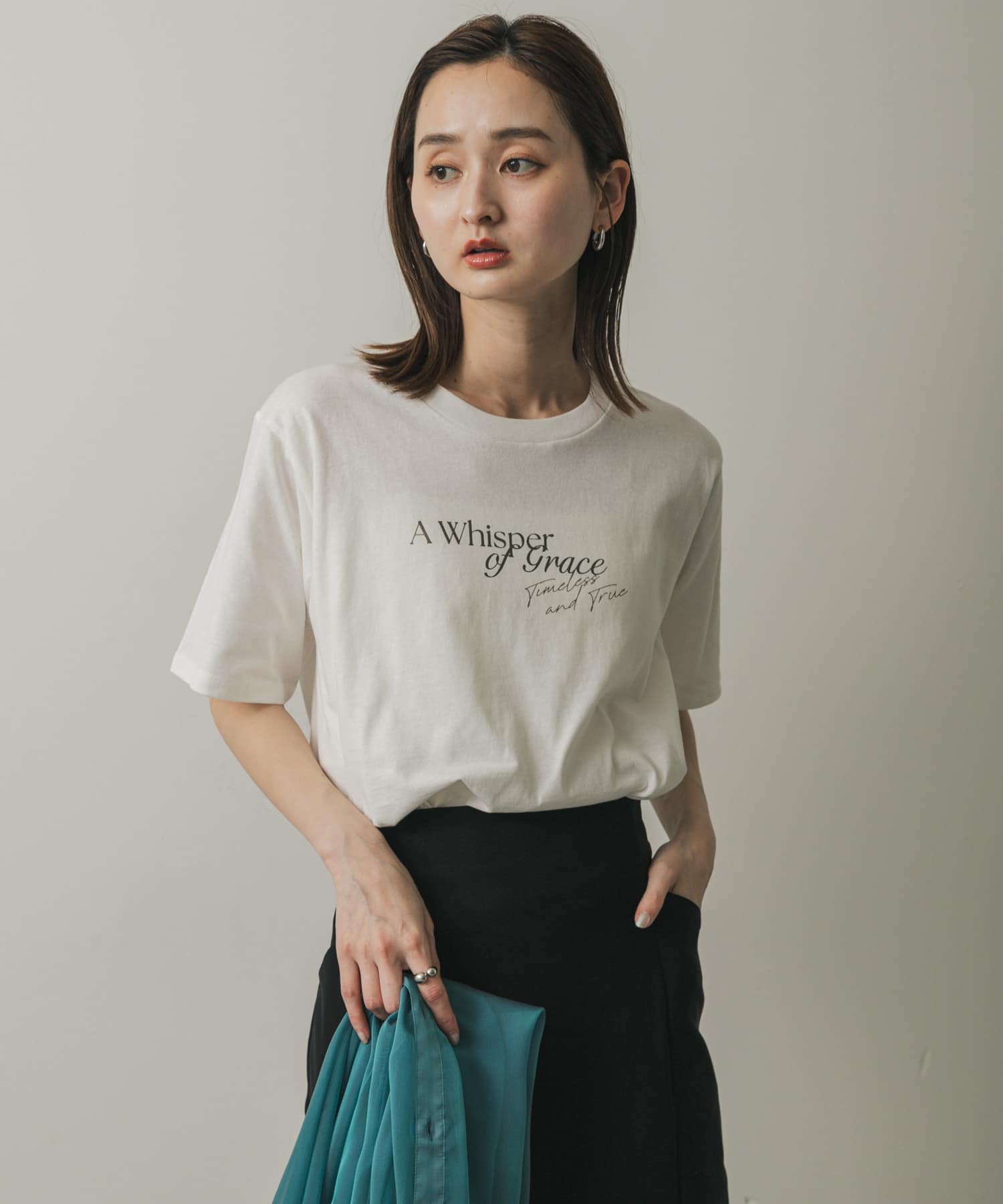 身長：169cm サイズ：one