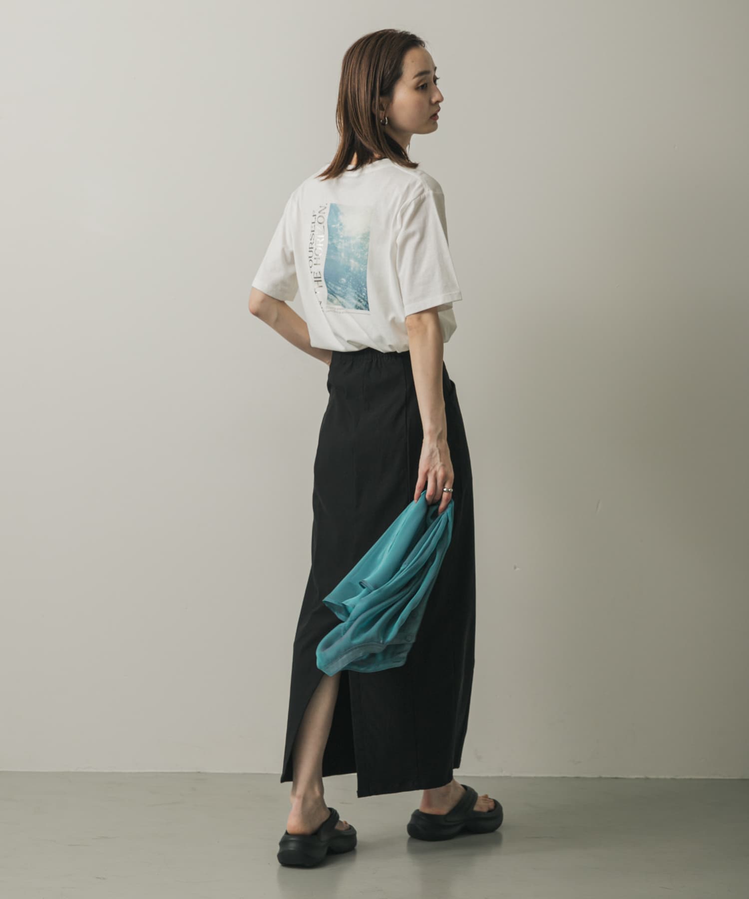 身長：169cm サイズ：one