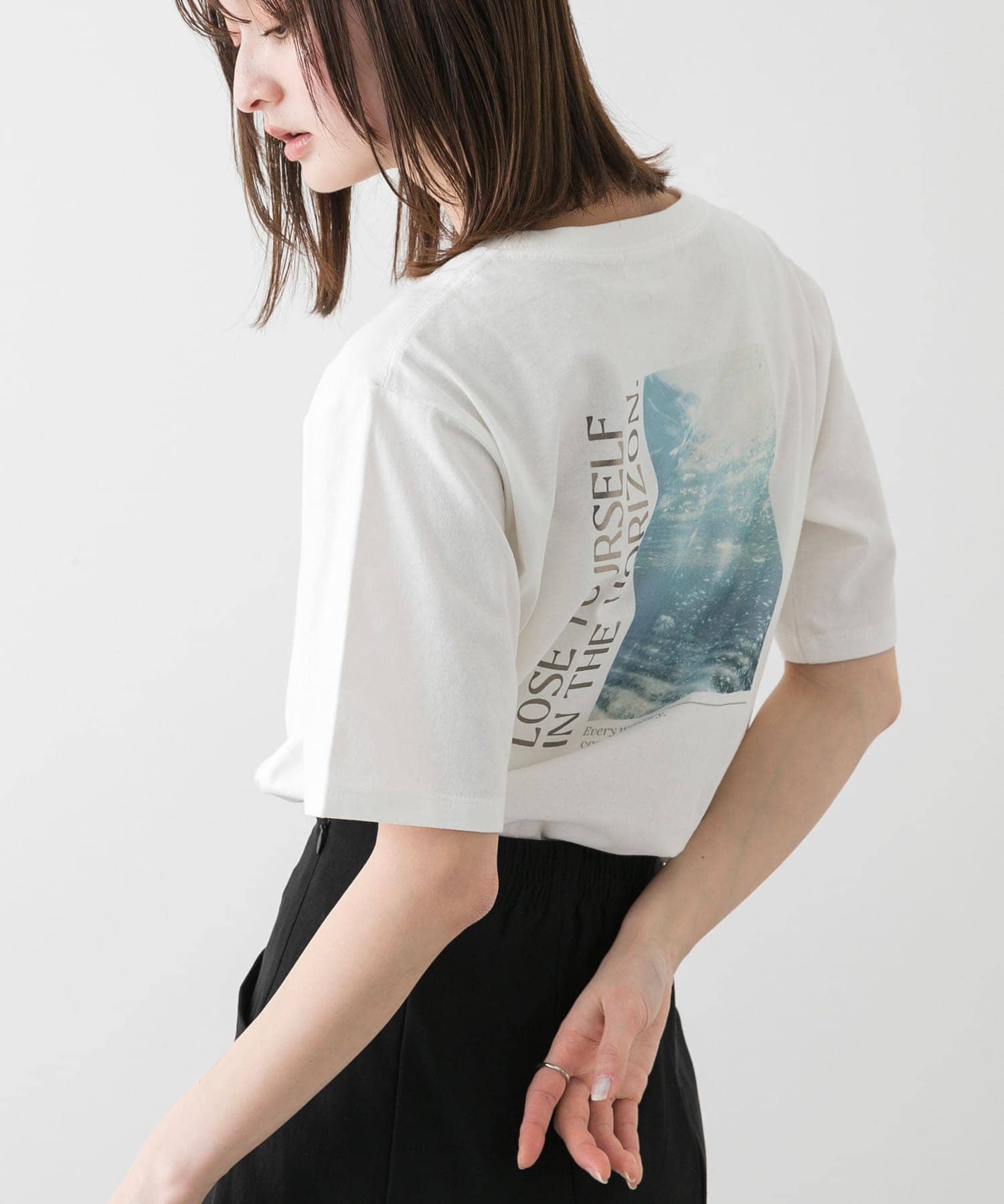 身長：169cm サイズ：one
