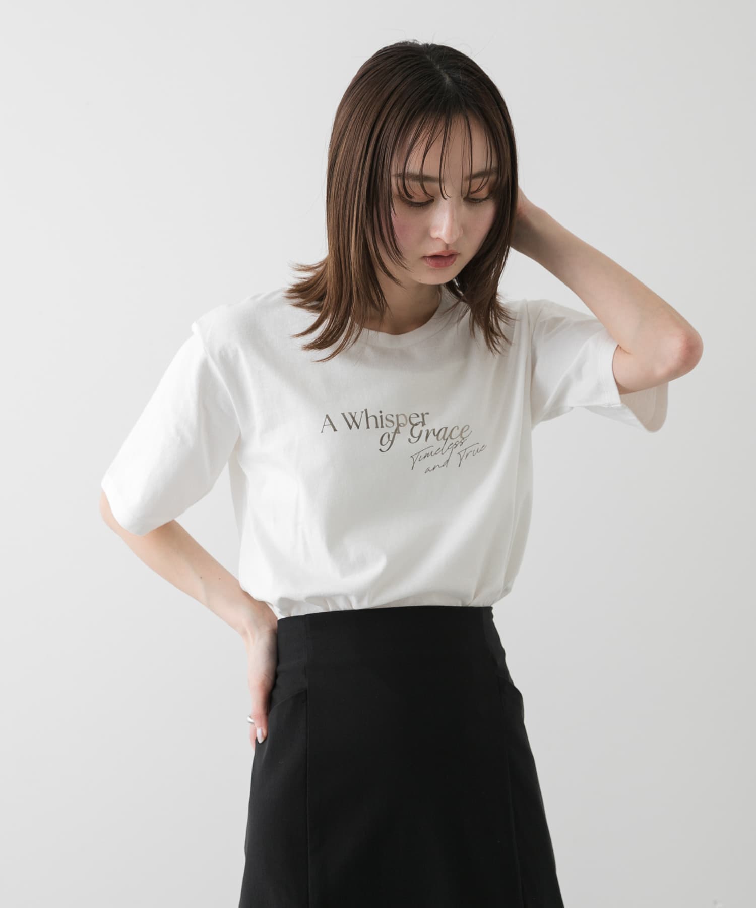 身長：169cm サイズ：one