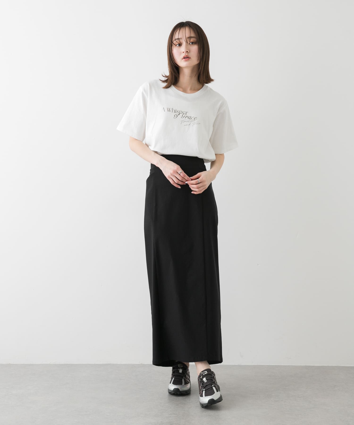 身長：169cm サイズ：one