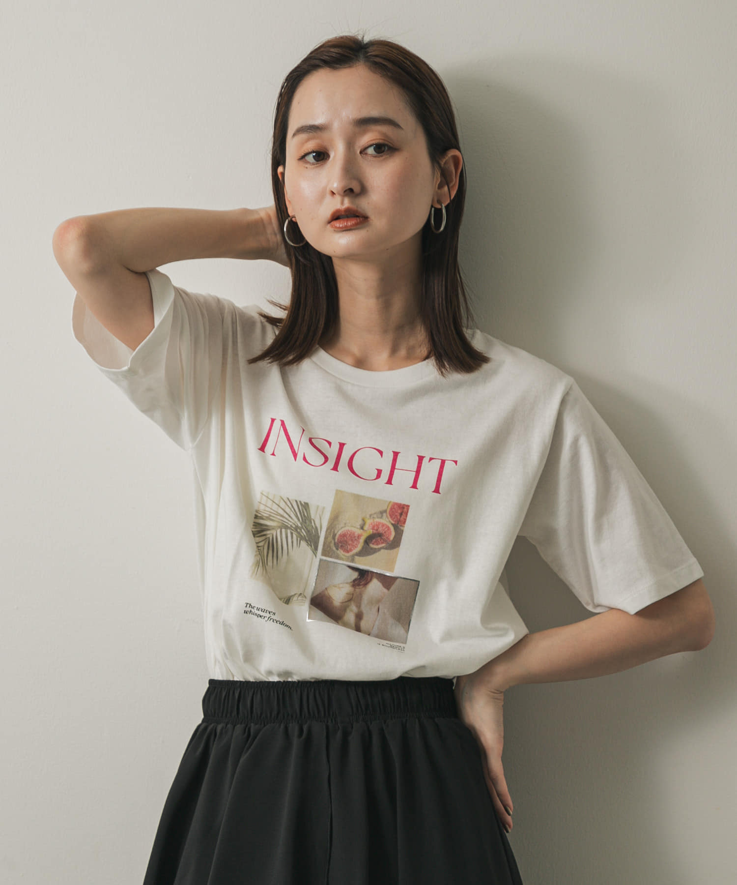身長：169cm サイズ：one