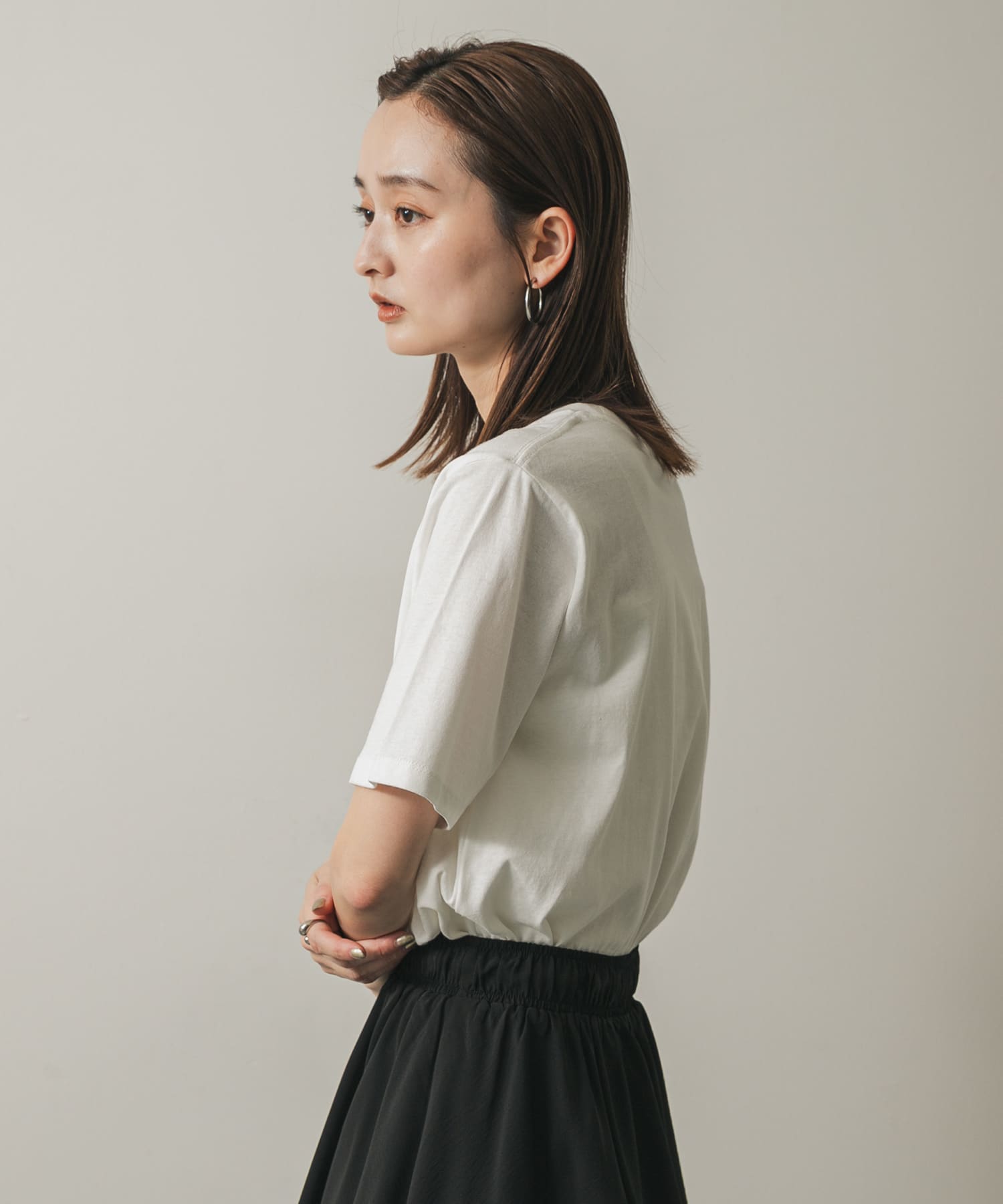 身長：169cm サイズ：one