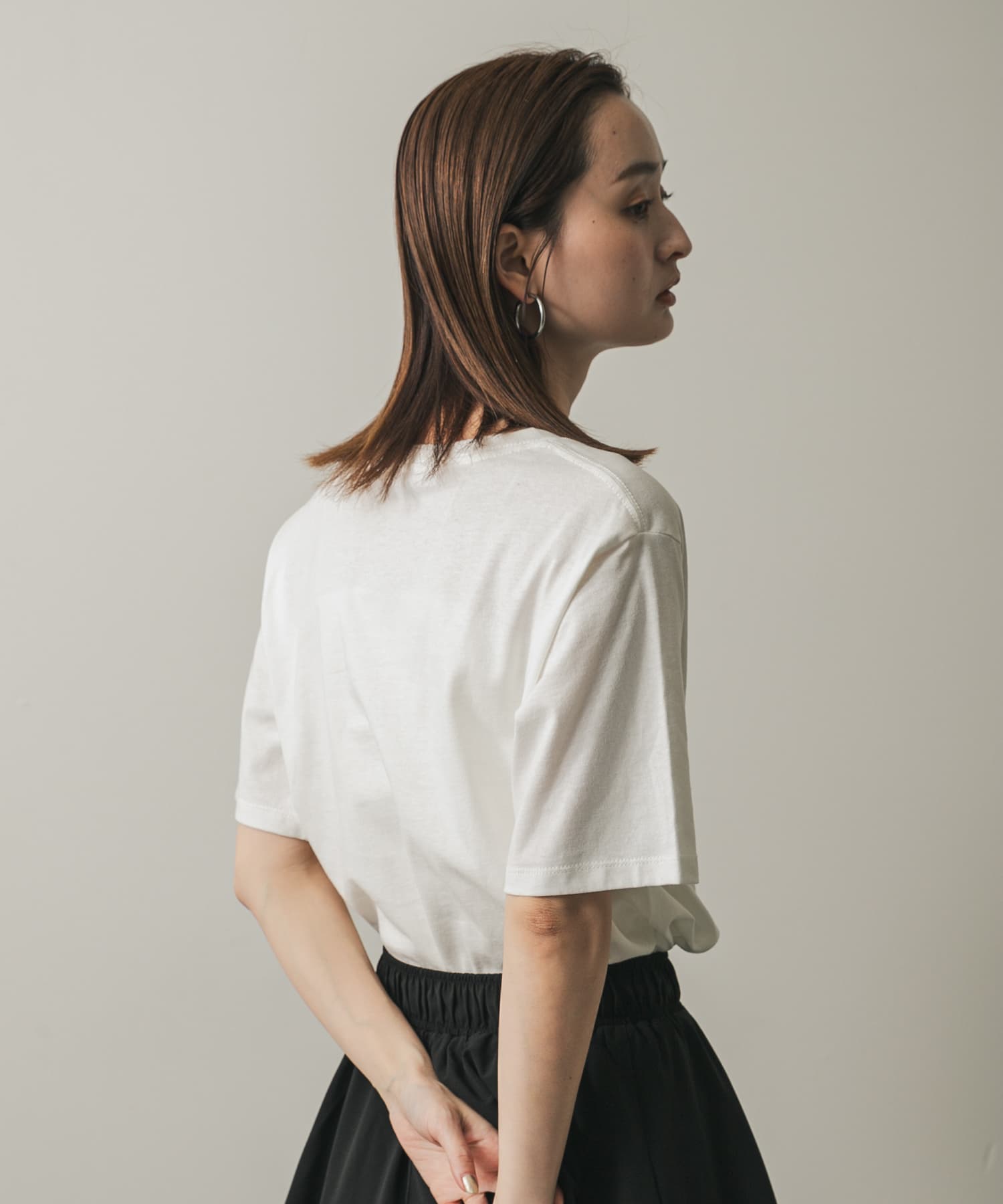 身長：169cm サイズ：one