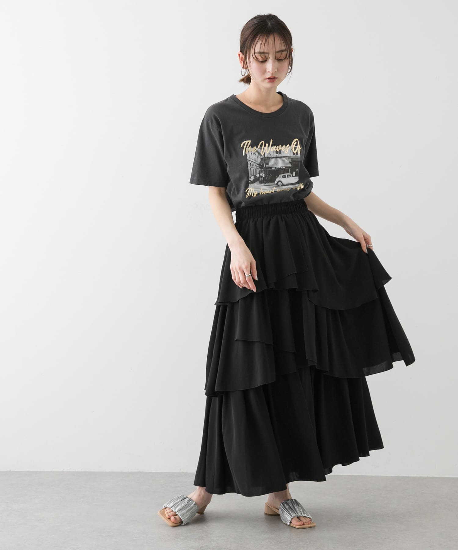 身長：169cm サイズ：one