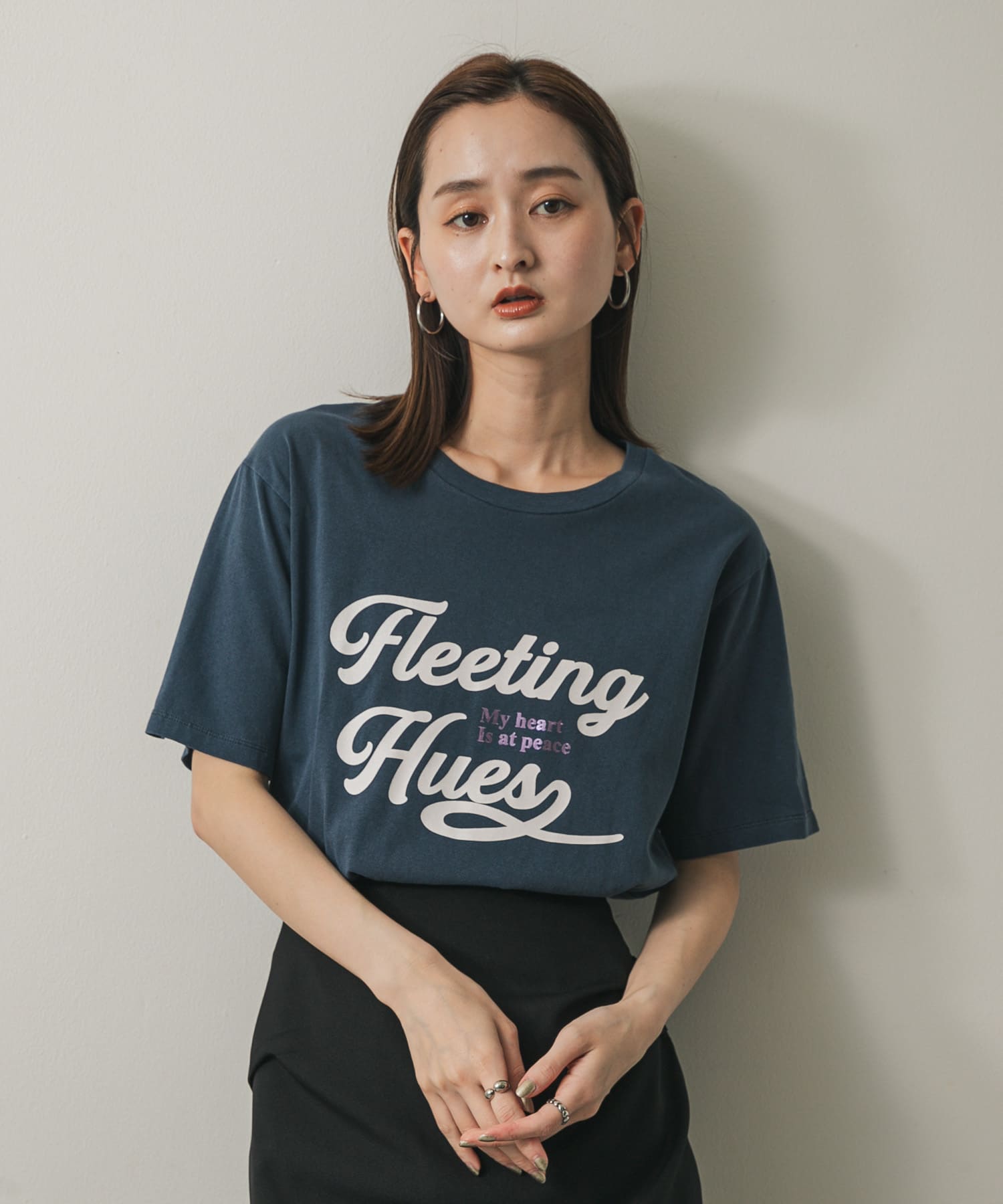 身長：169cm サイズ：one