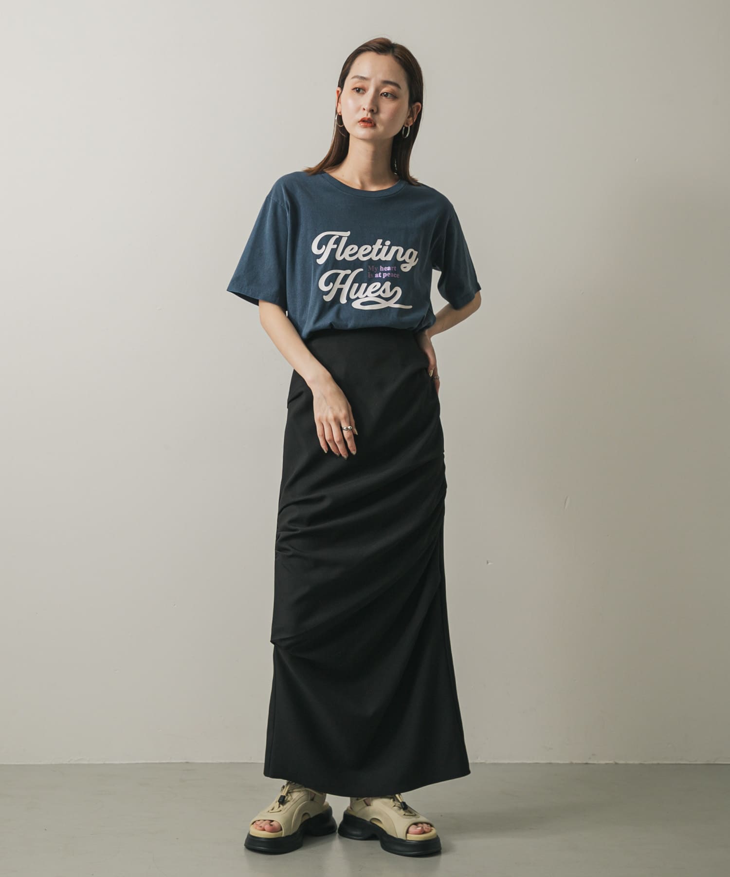 身長：169cm サイズ：one