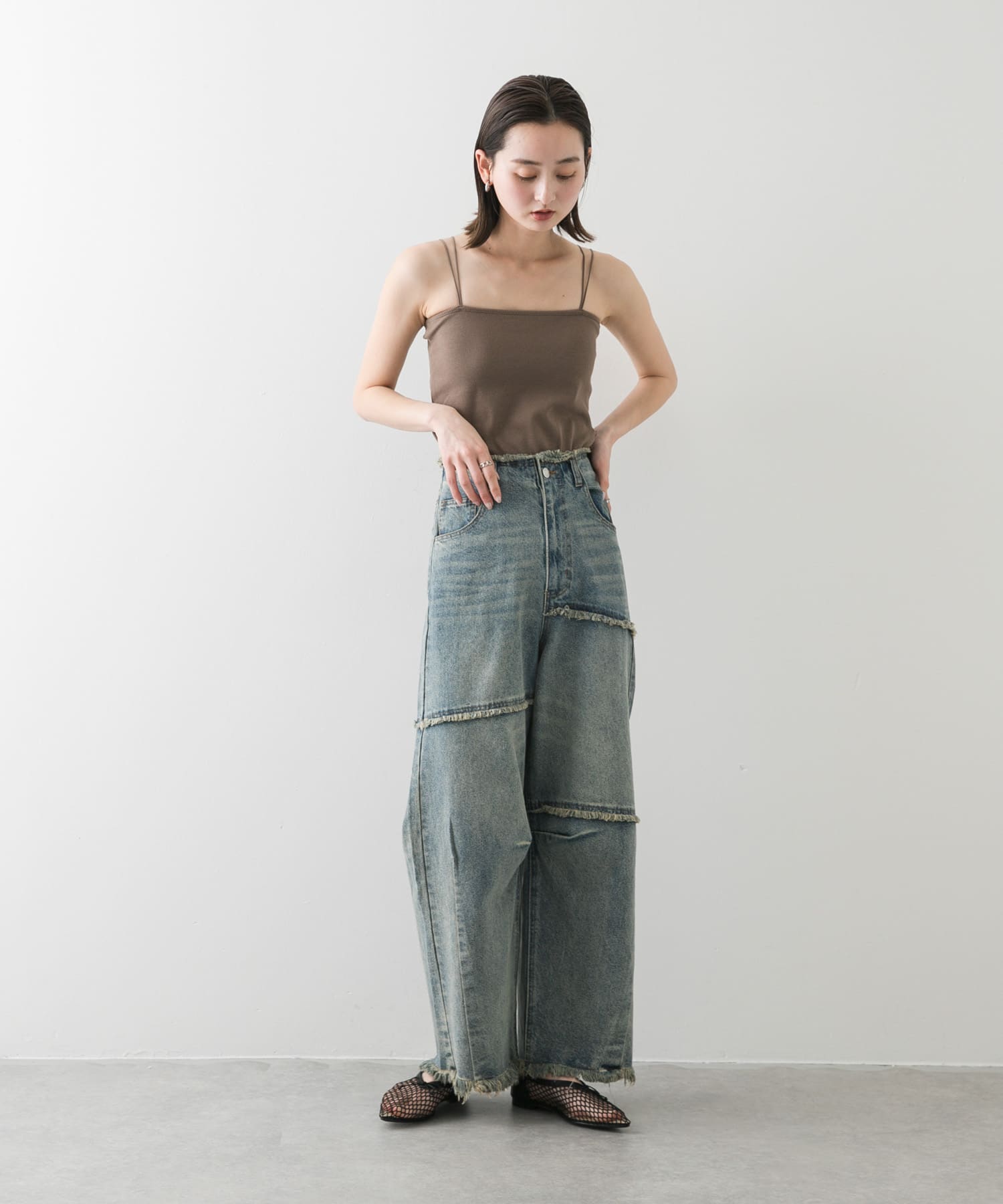 身長：169cm サイズ：one