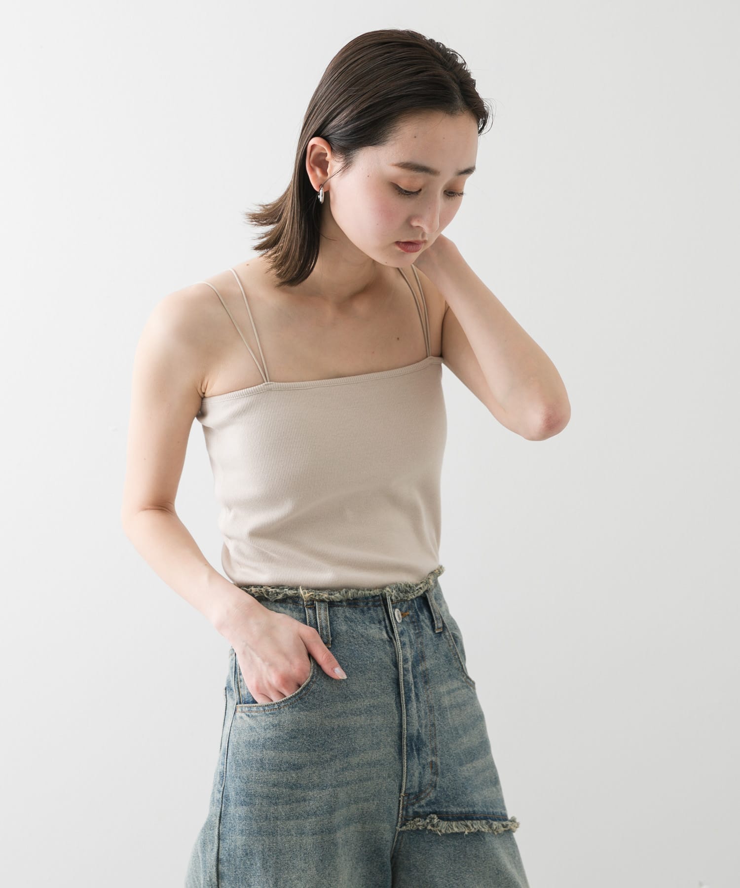 身長：169cm サイズ：one