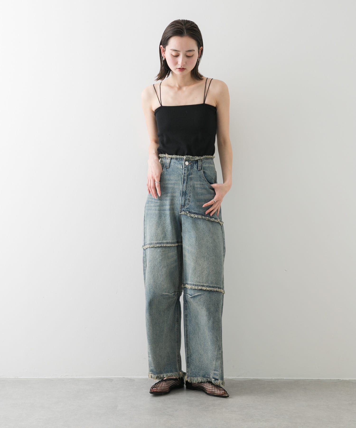 身長：169cm サイズ：one