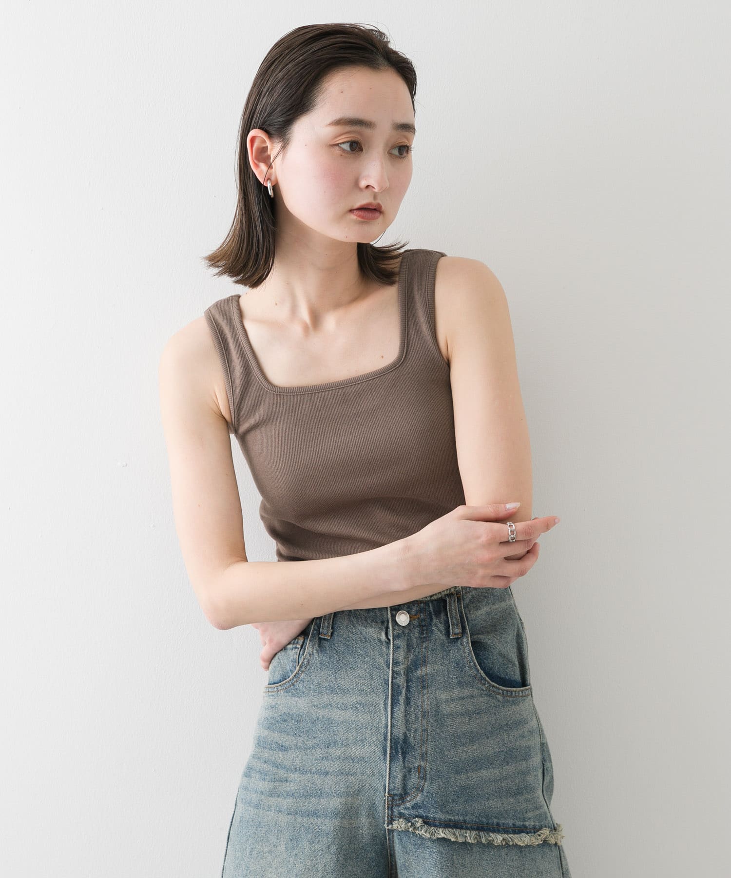 身長：169cm サイズ：one