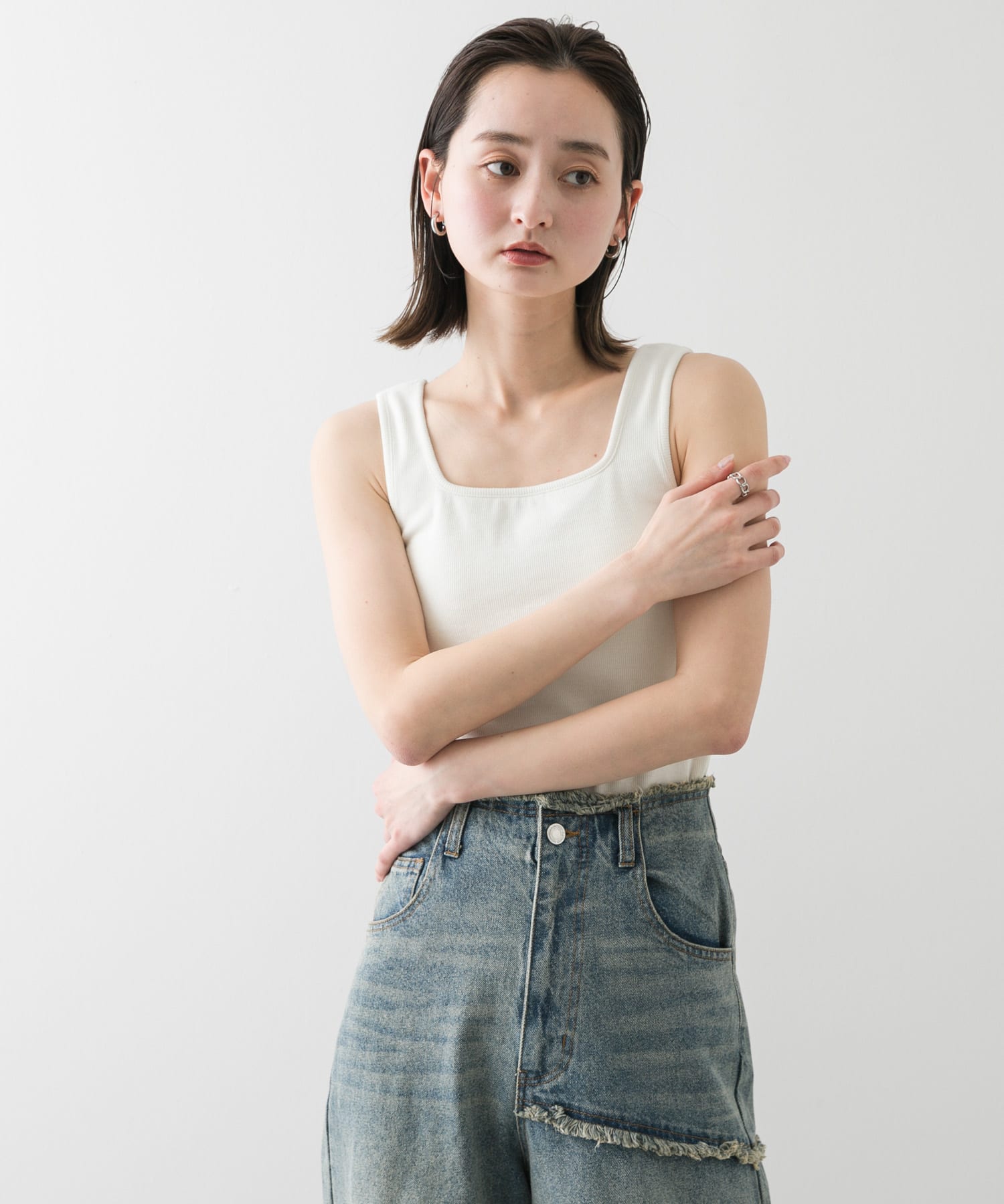 身長：169cm サイズ：one