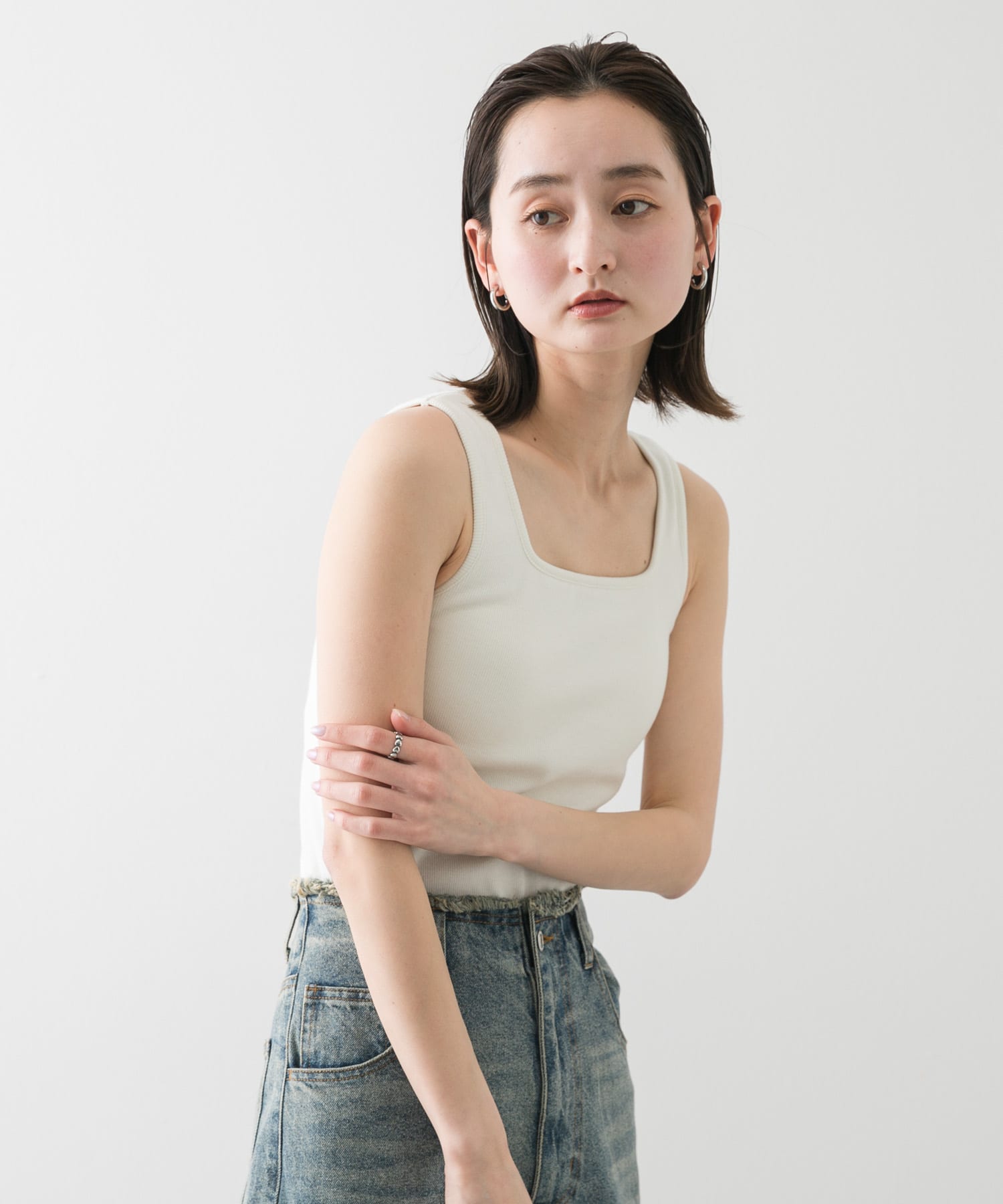 身長：169cm サイズ：one