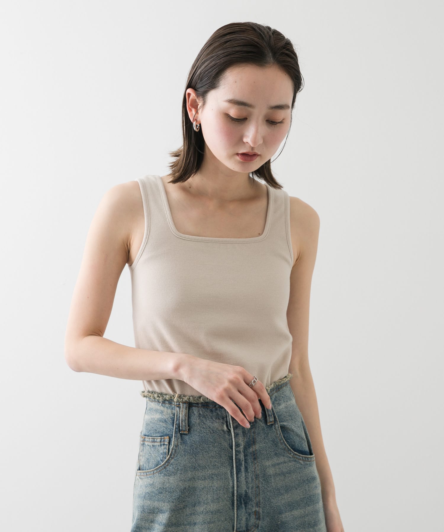 身長：169cm サイズ：one