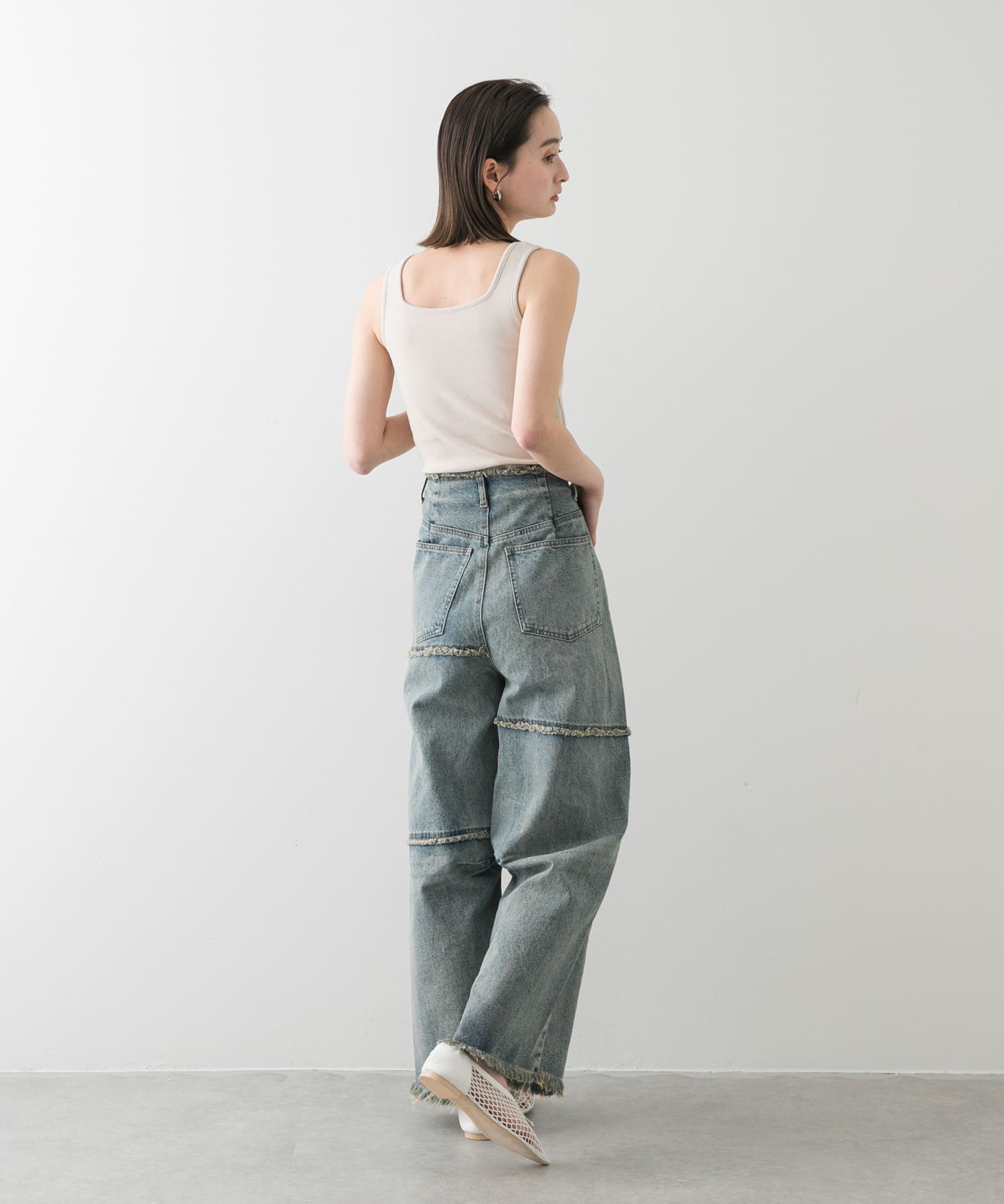 身長：169cm サイズ：one