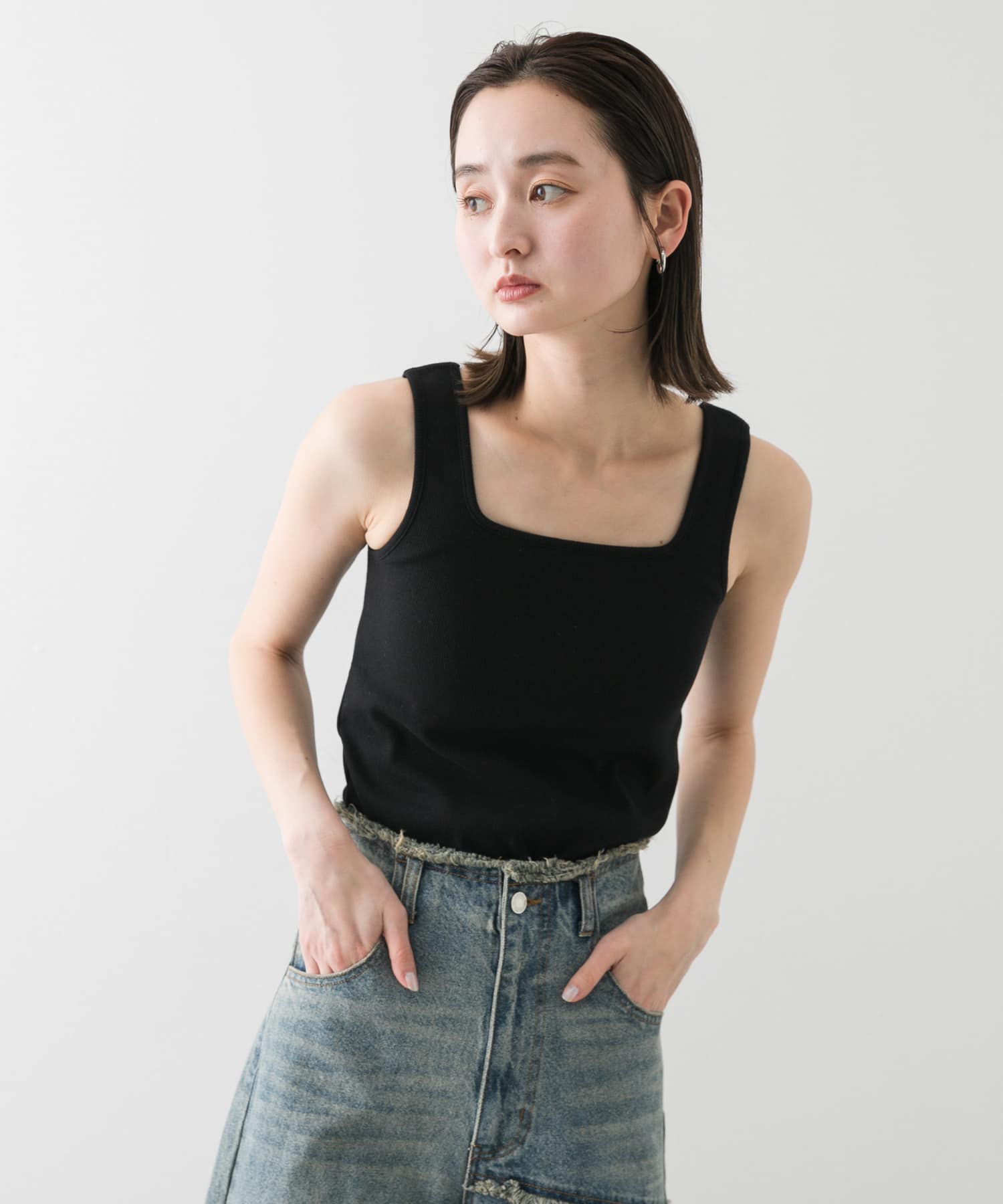 身長：169cm サイズ：one