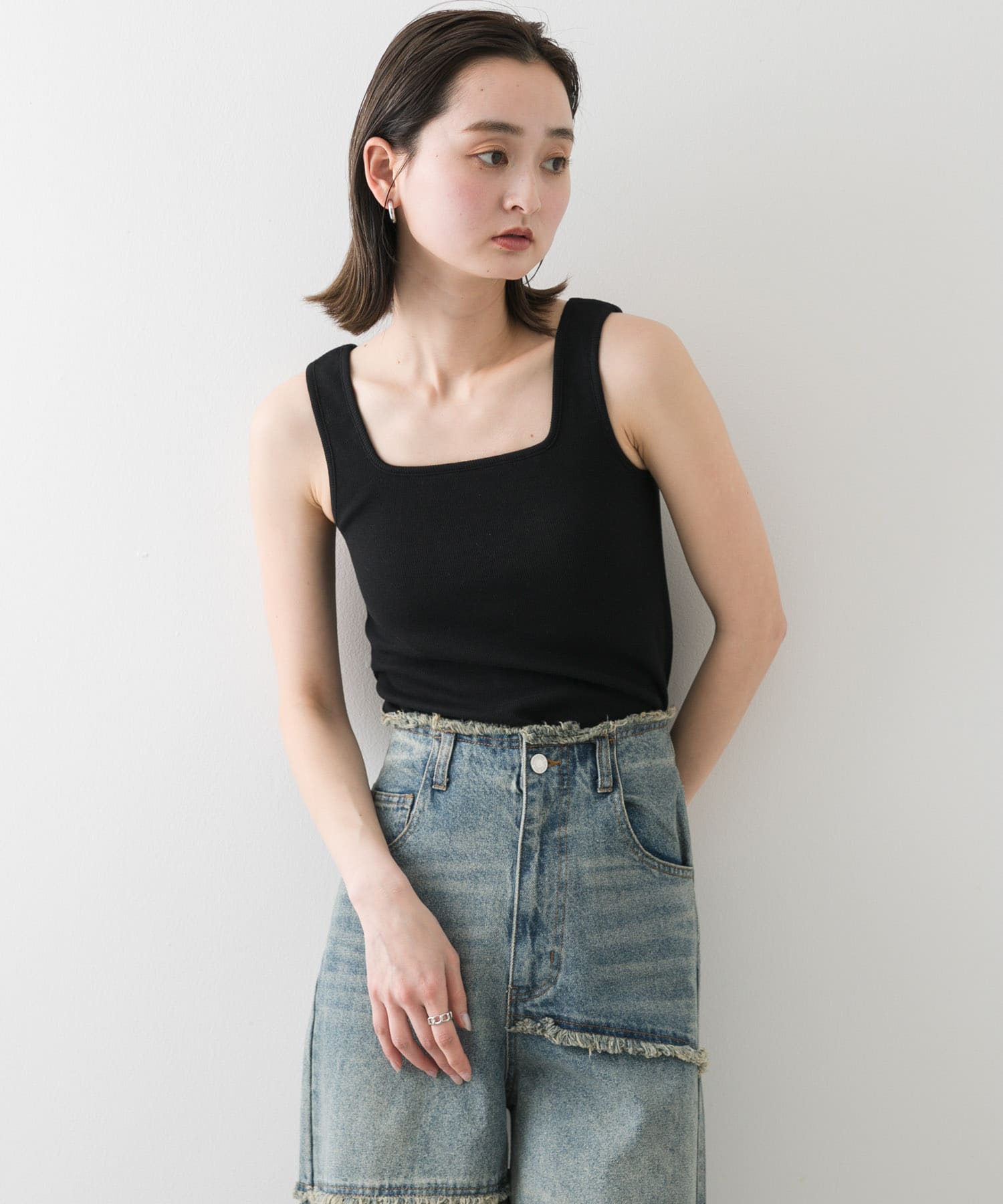 身長：169cm サイズ：one