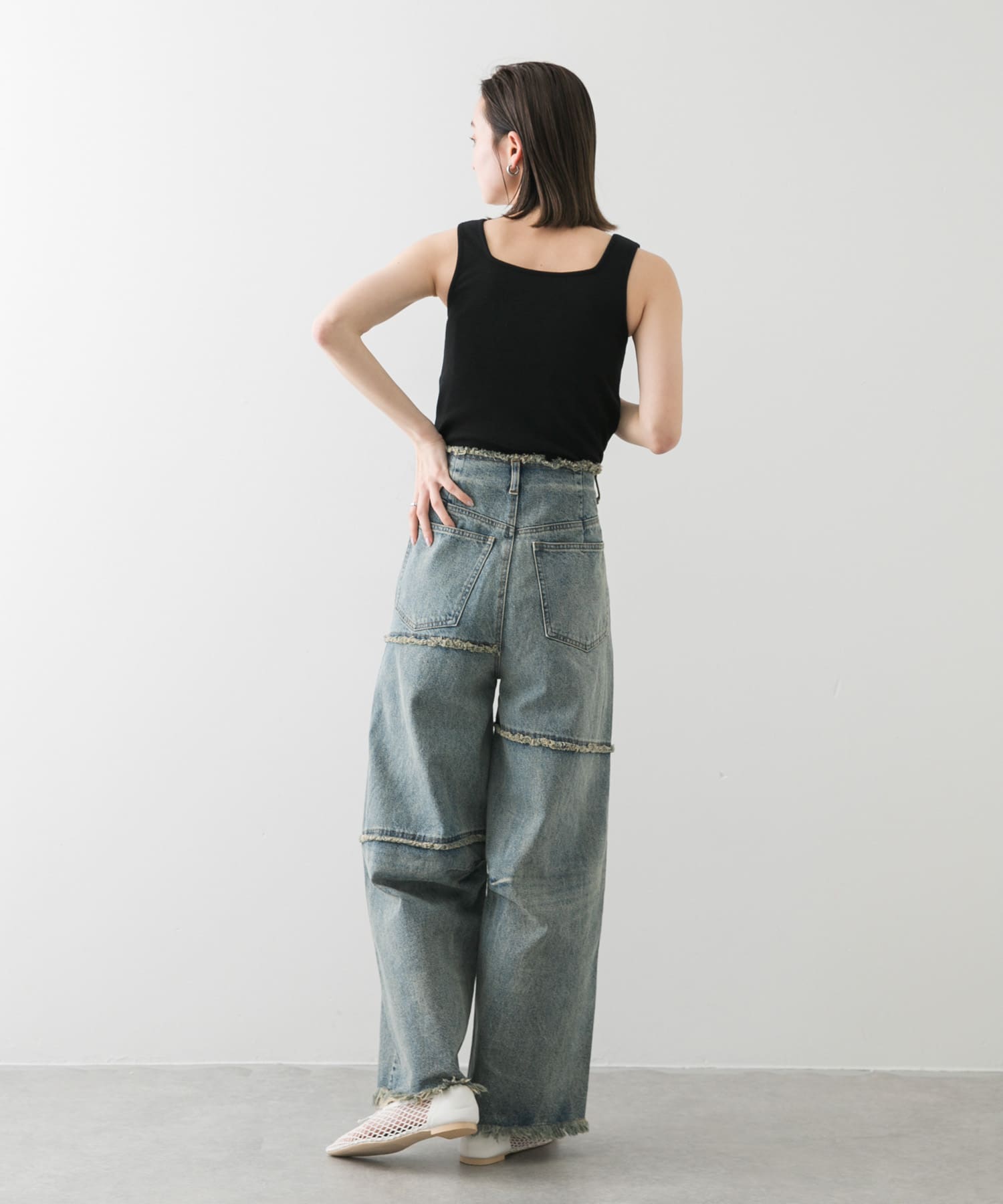身長：169cm サイズ：one