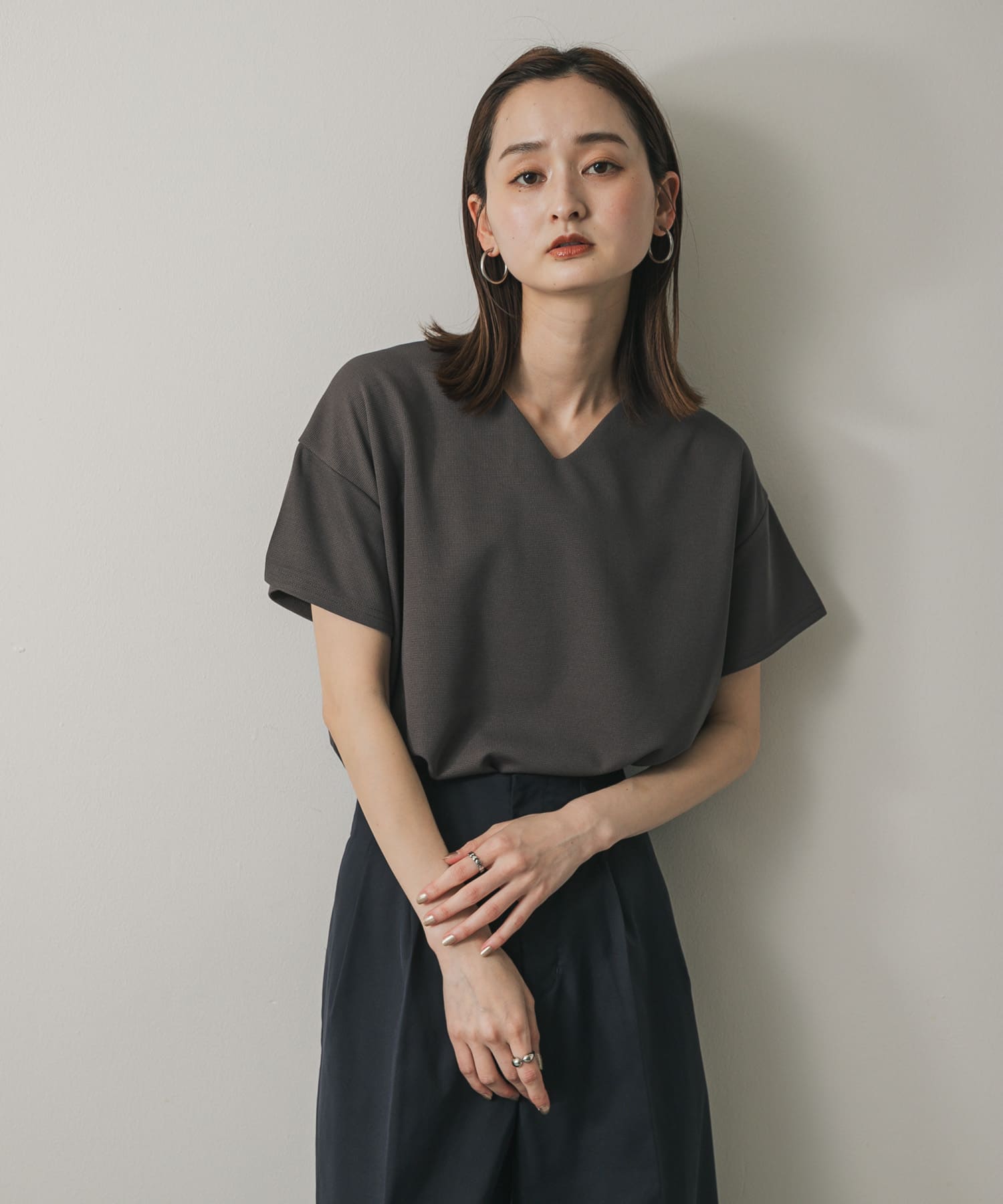 身長：169cm サイズ：one