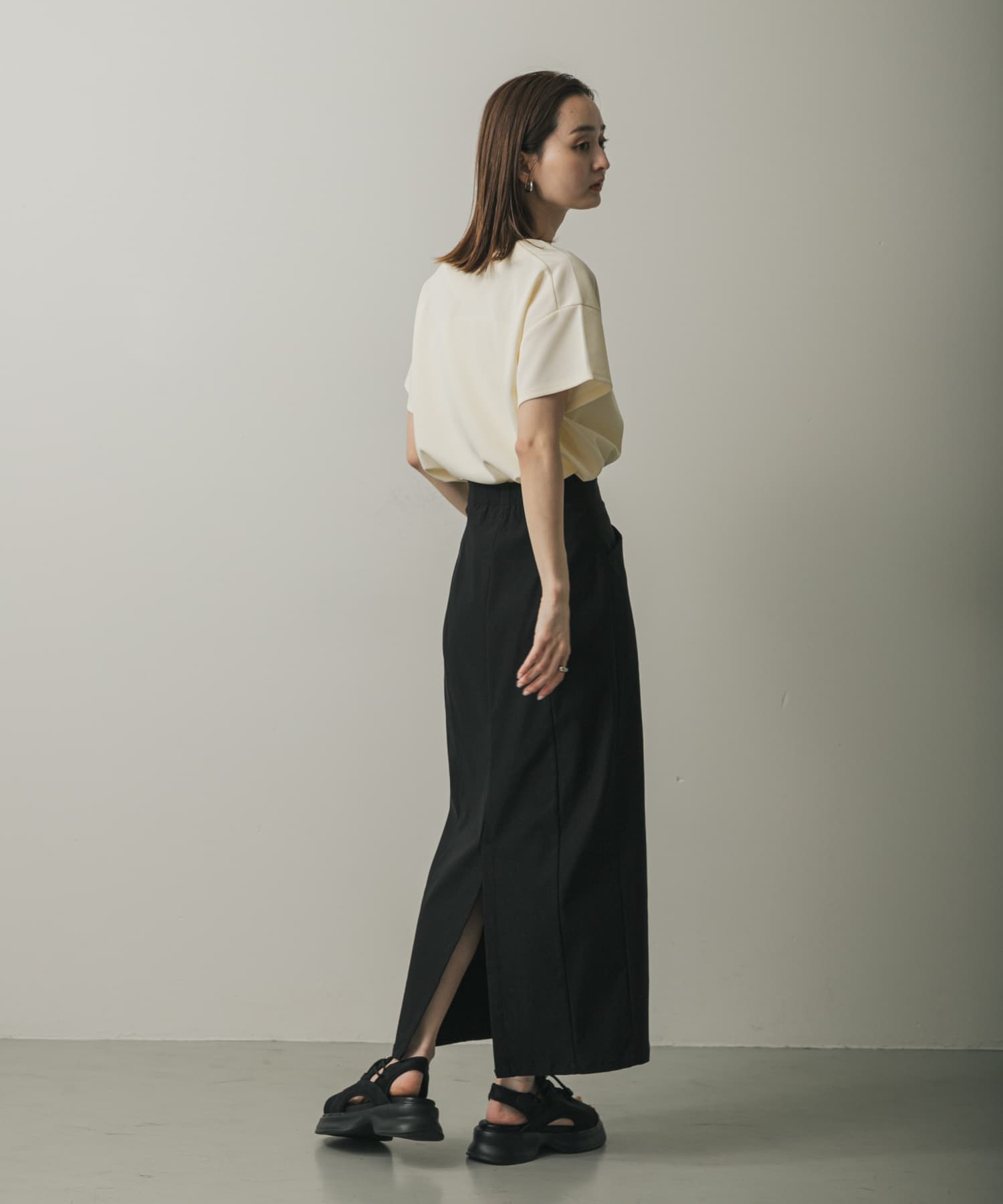 身長：169cm サイズ：one