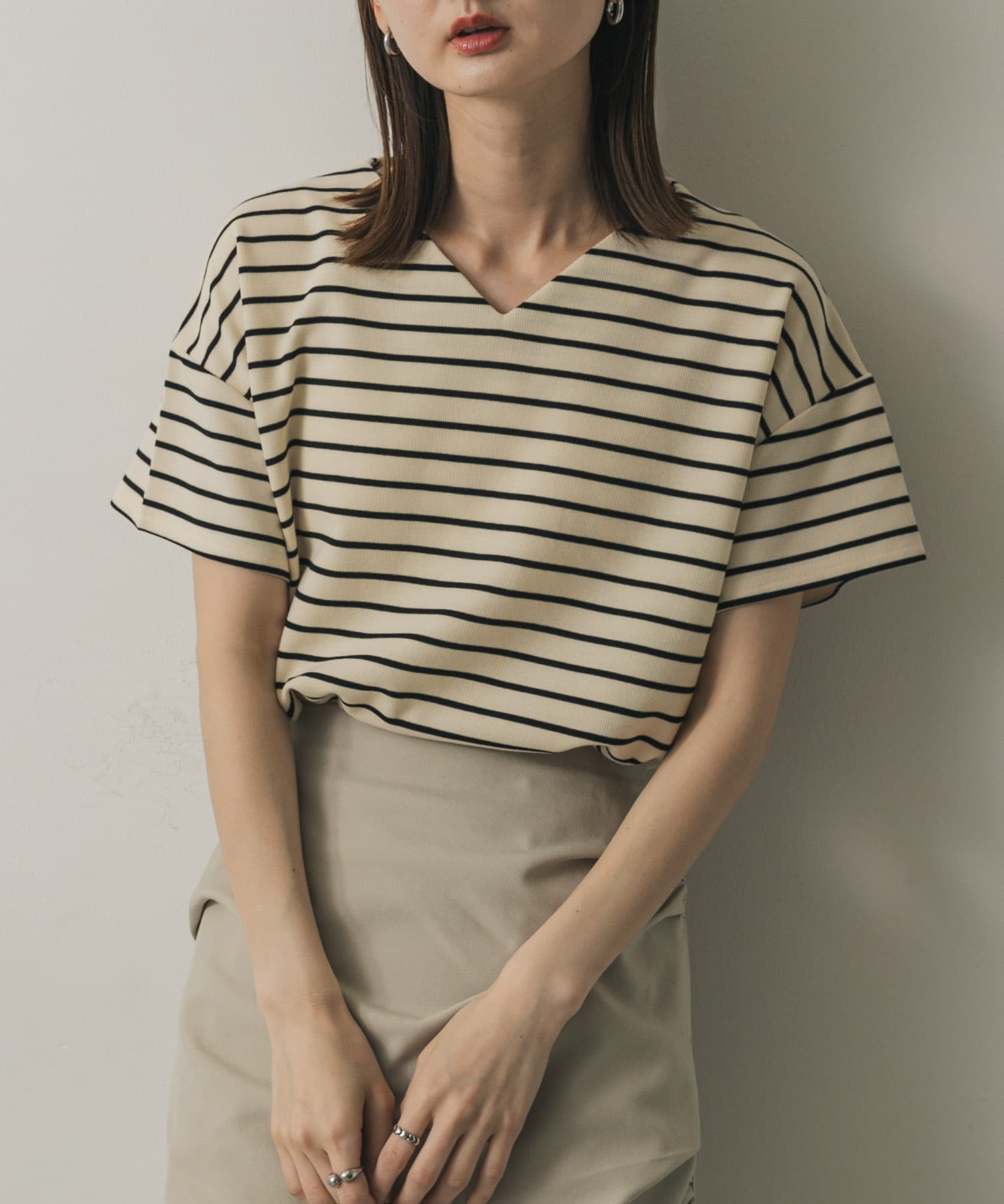 身長：169cm サイズ：one
