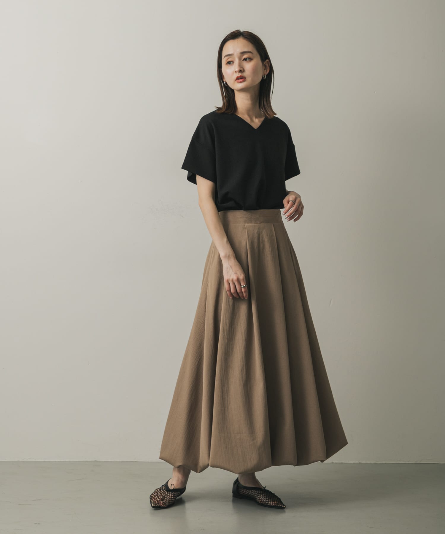 身長：169cm サイズ：one
