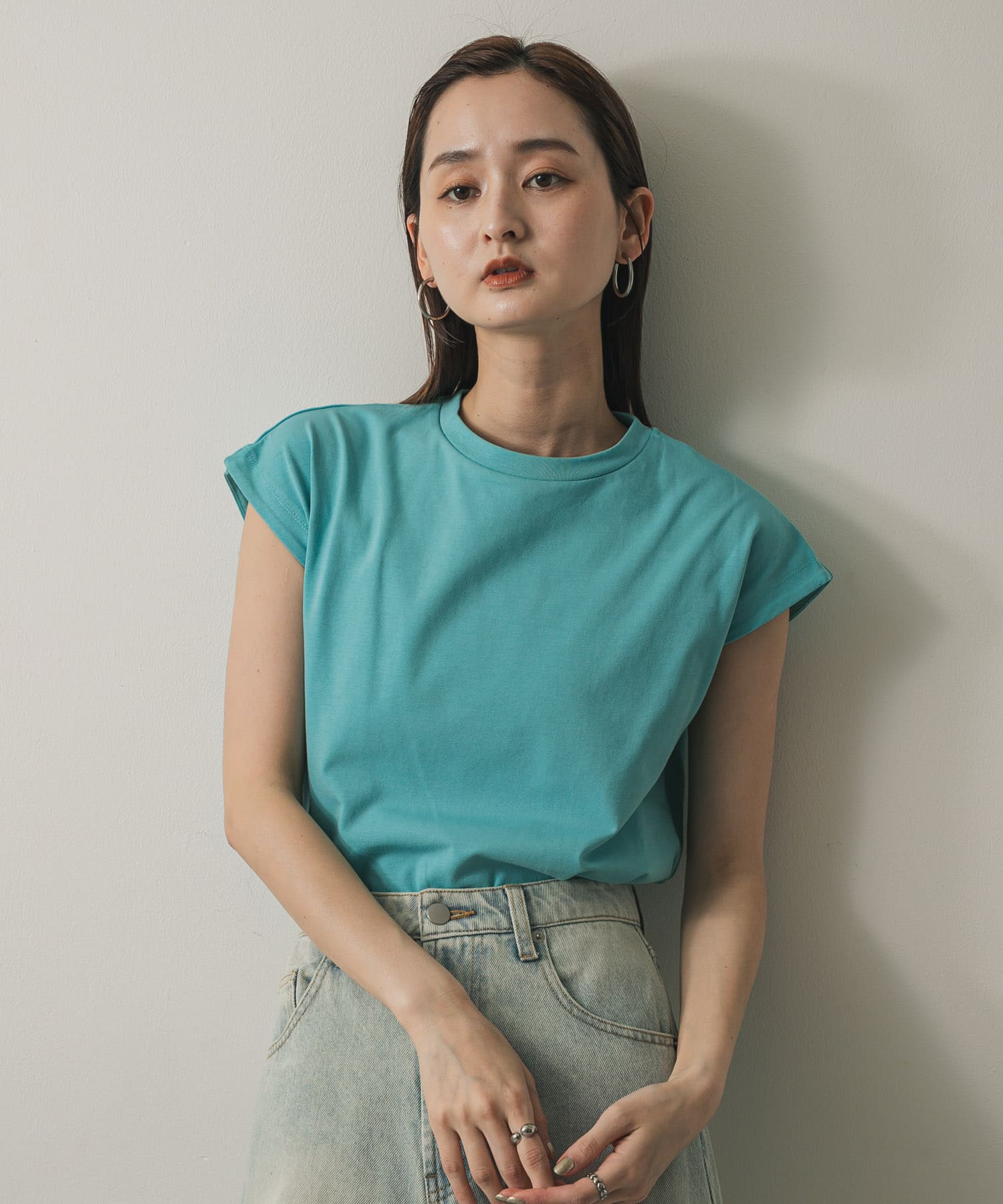 身長：169cm サイズ：one