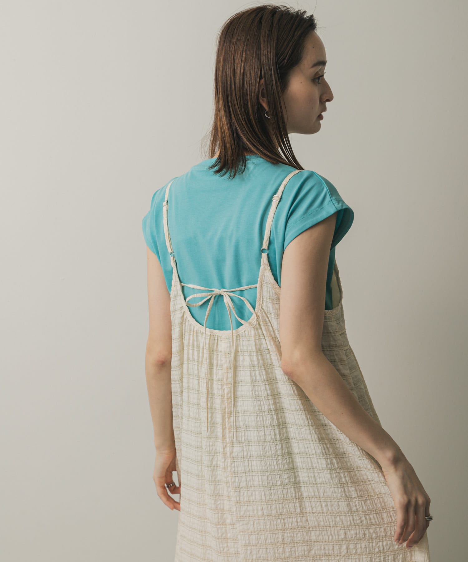 身長：169cm サイズ：one