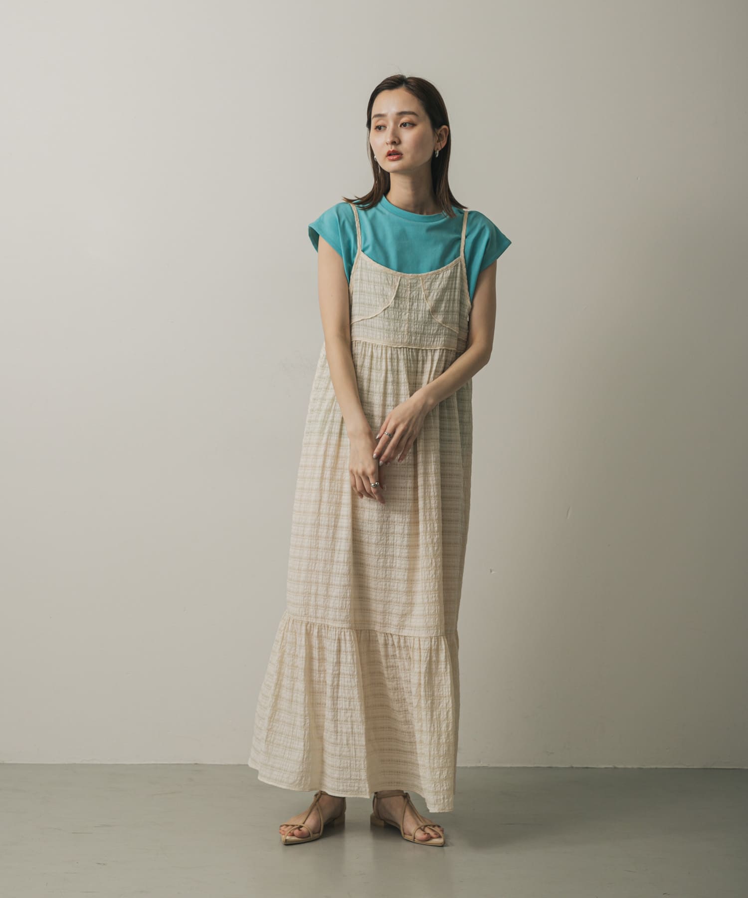 身長：169cm サイズ：one