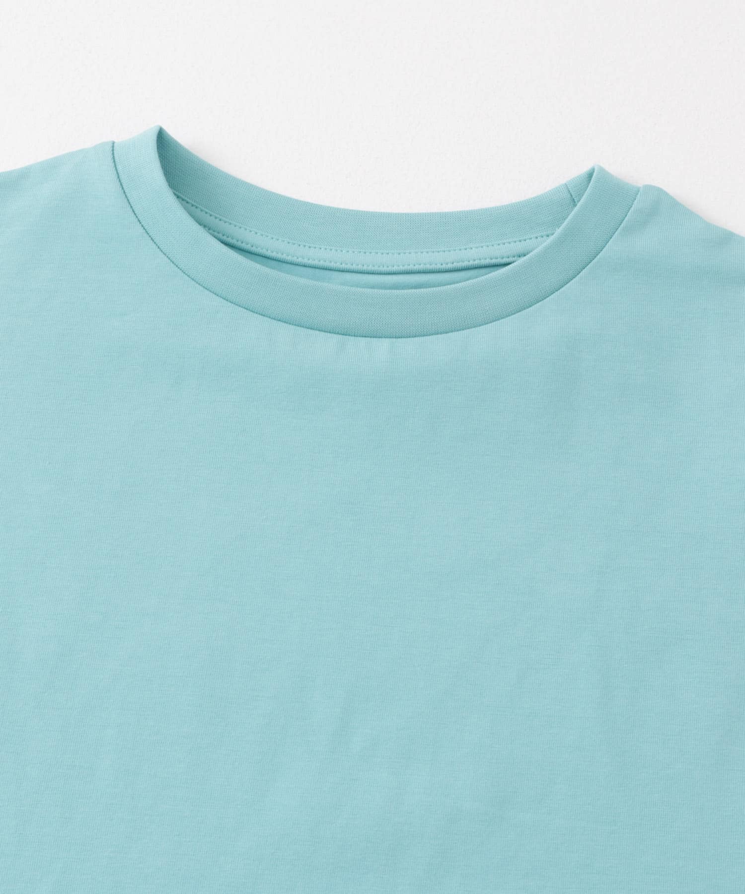 『UR TECH ひやサラクール』 クールタッチフレンチスリーブTシャツ TURQUOISE one