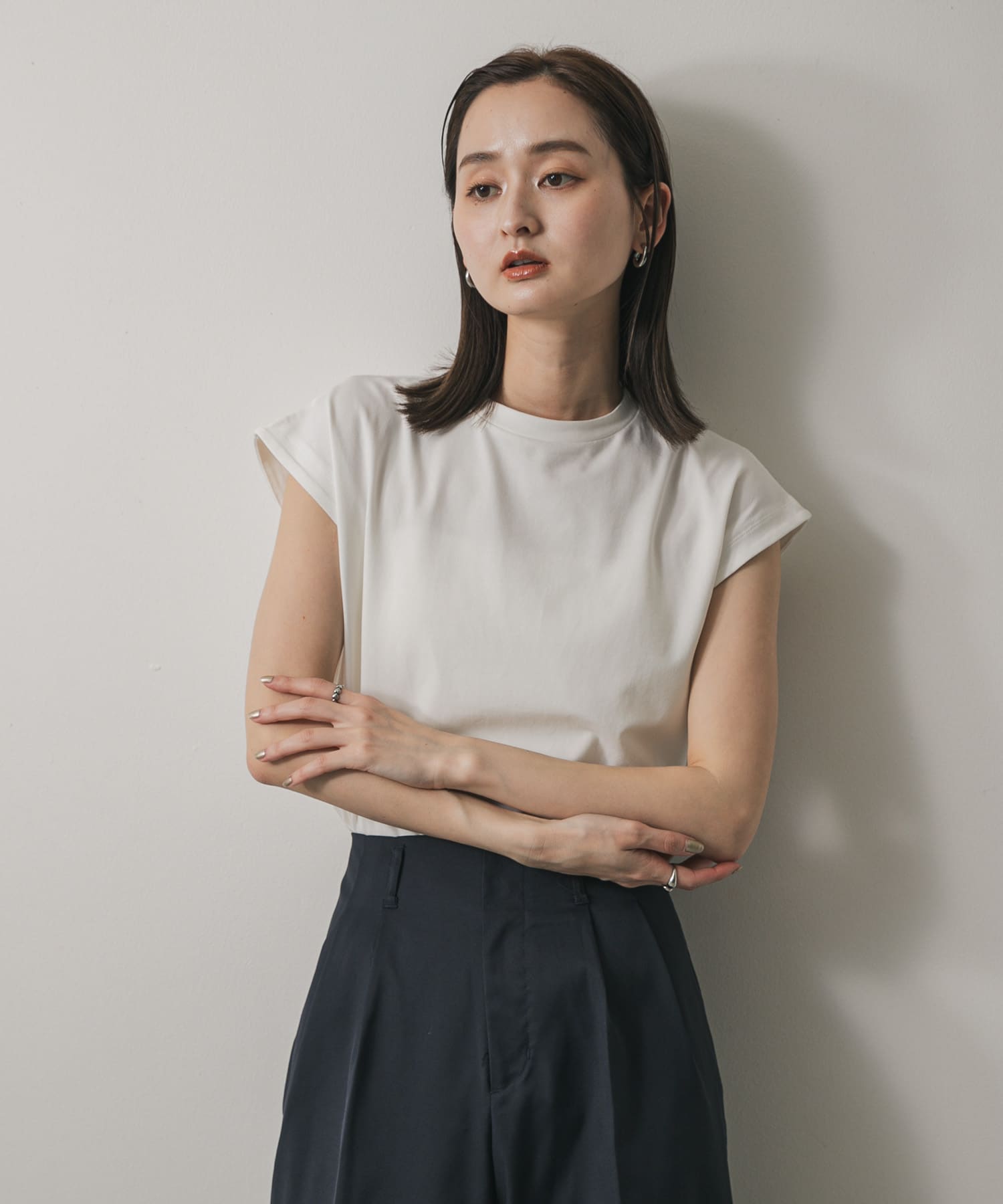 身長：169cm サイズ：one