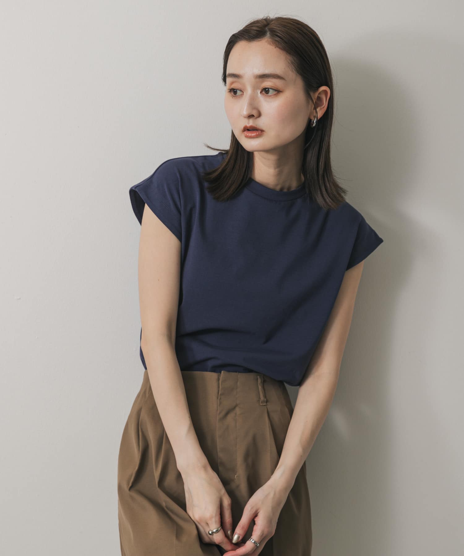 身長：169cm サイズ：one