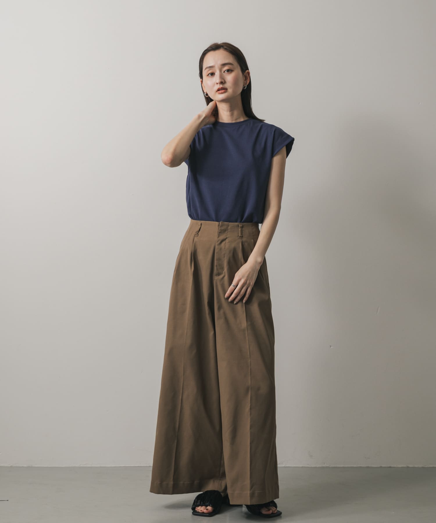 身長：169cm サイズ：one