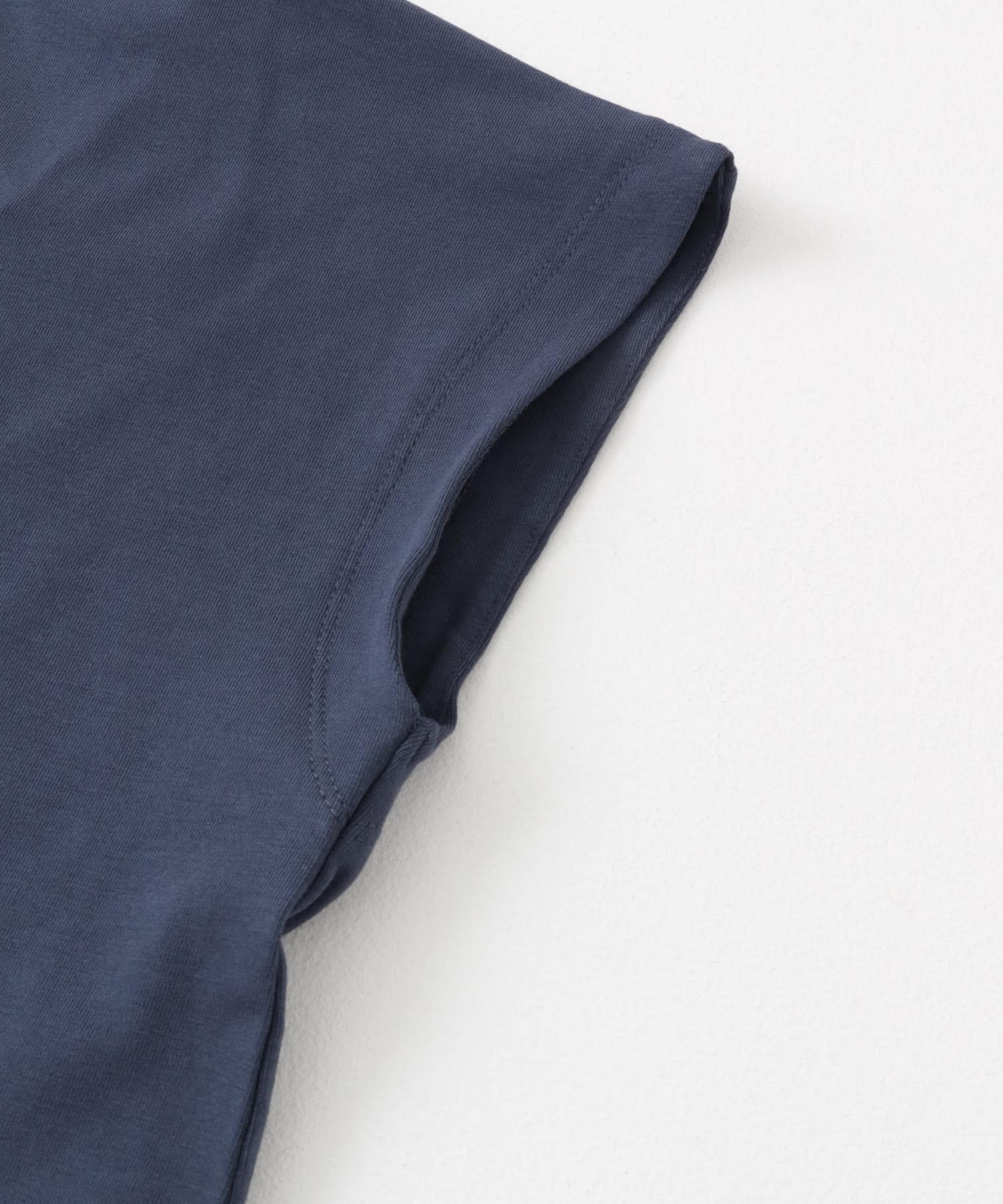 『UR TECH ひやサラクール』 クールタッチフレンチスリーブTシャツ NAVY one