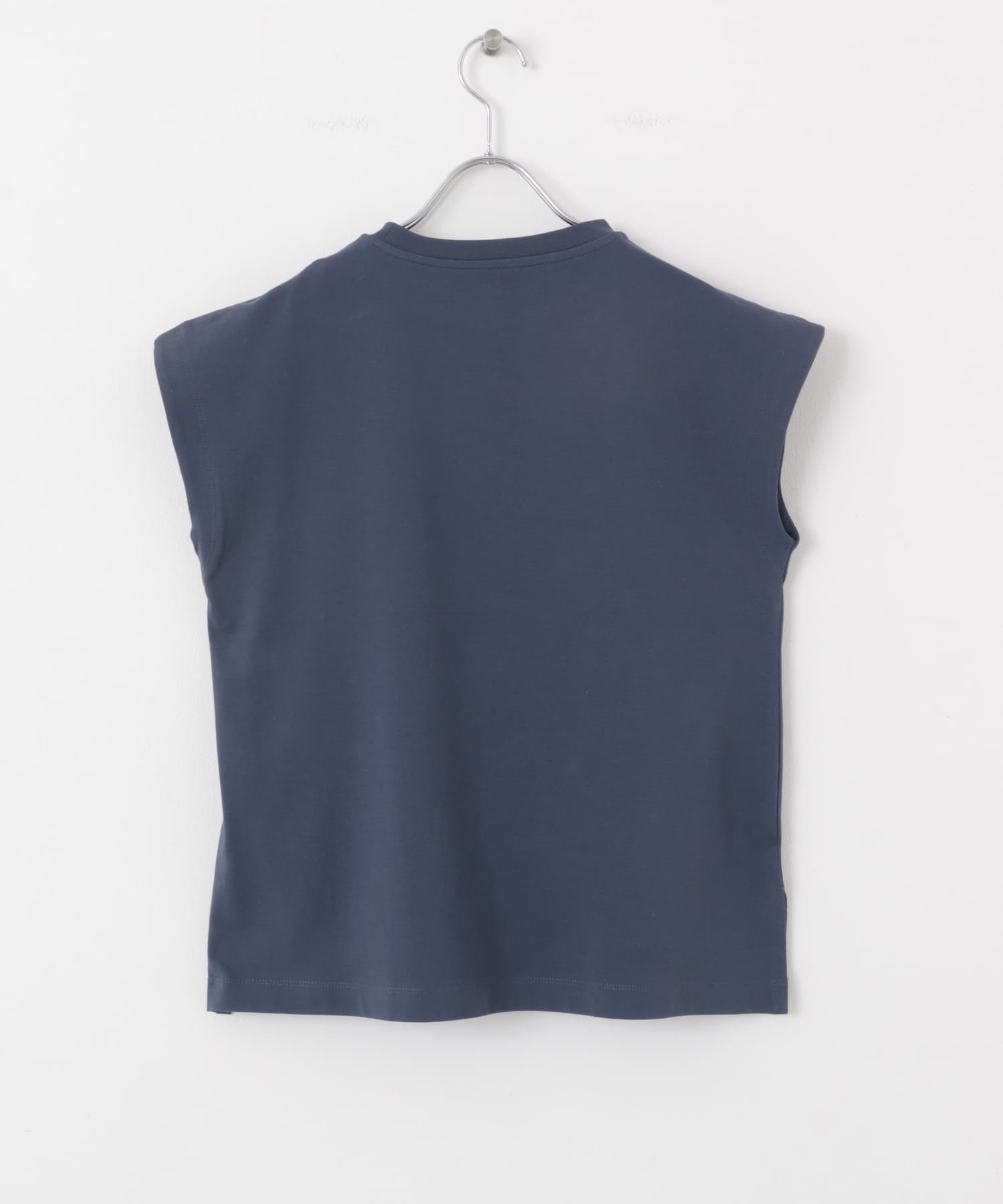 『UR TECH ひやサラクール』 クールタッチフレンチスリーブTシャツ NAVY one