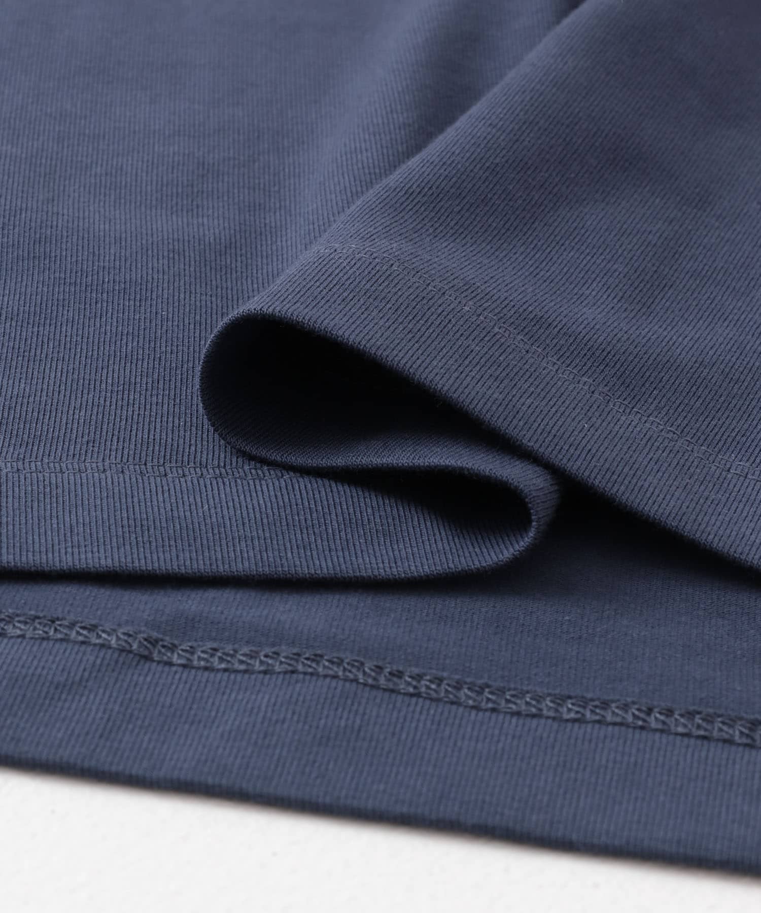 『UR TECH ひやサラクール』 クールタッチフレンチスリーブTシャツ NAVY one