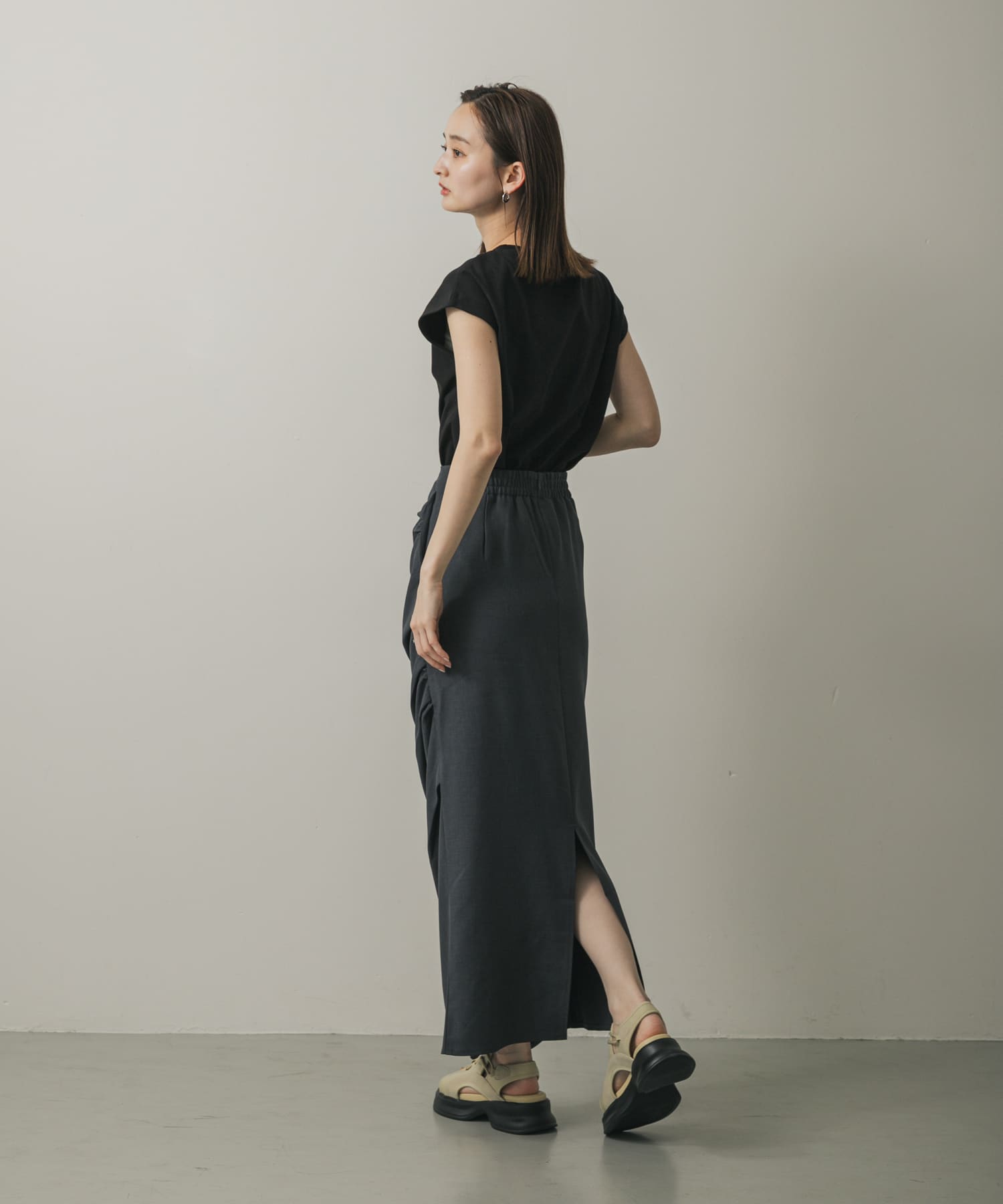 身長：169cm サイズ：one