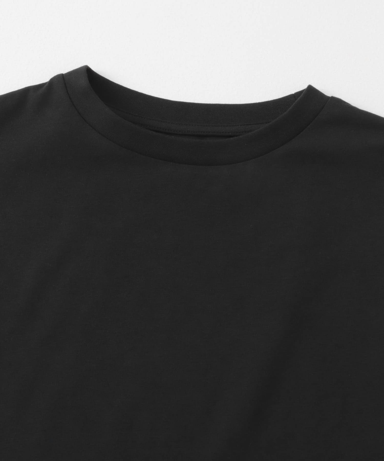 『UR TECH ひやサラクール』 クールタッチフレンチスリーブTシャツ BLACK one