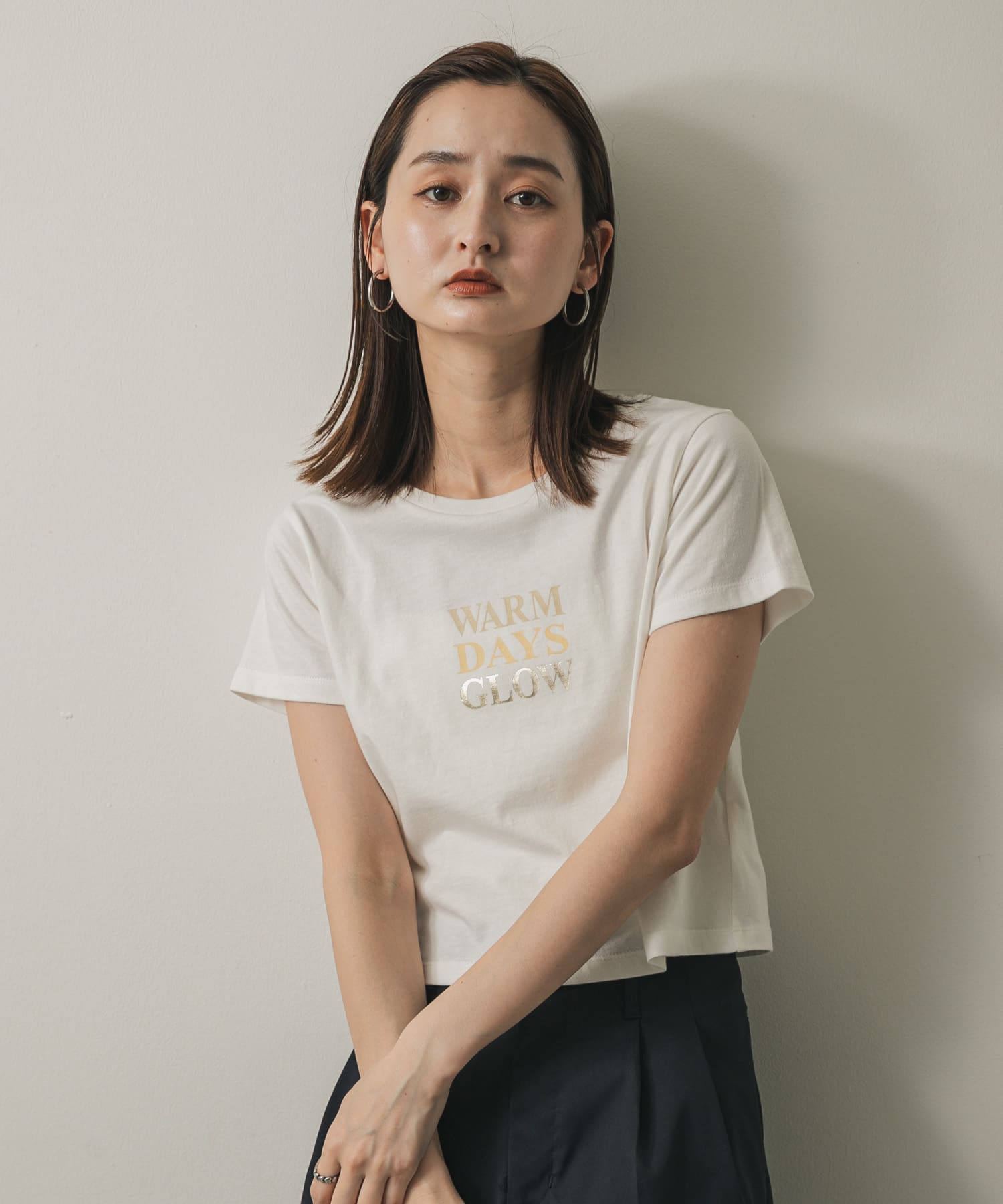 身長：169cm サイズ：one