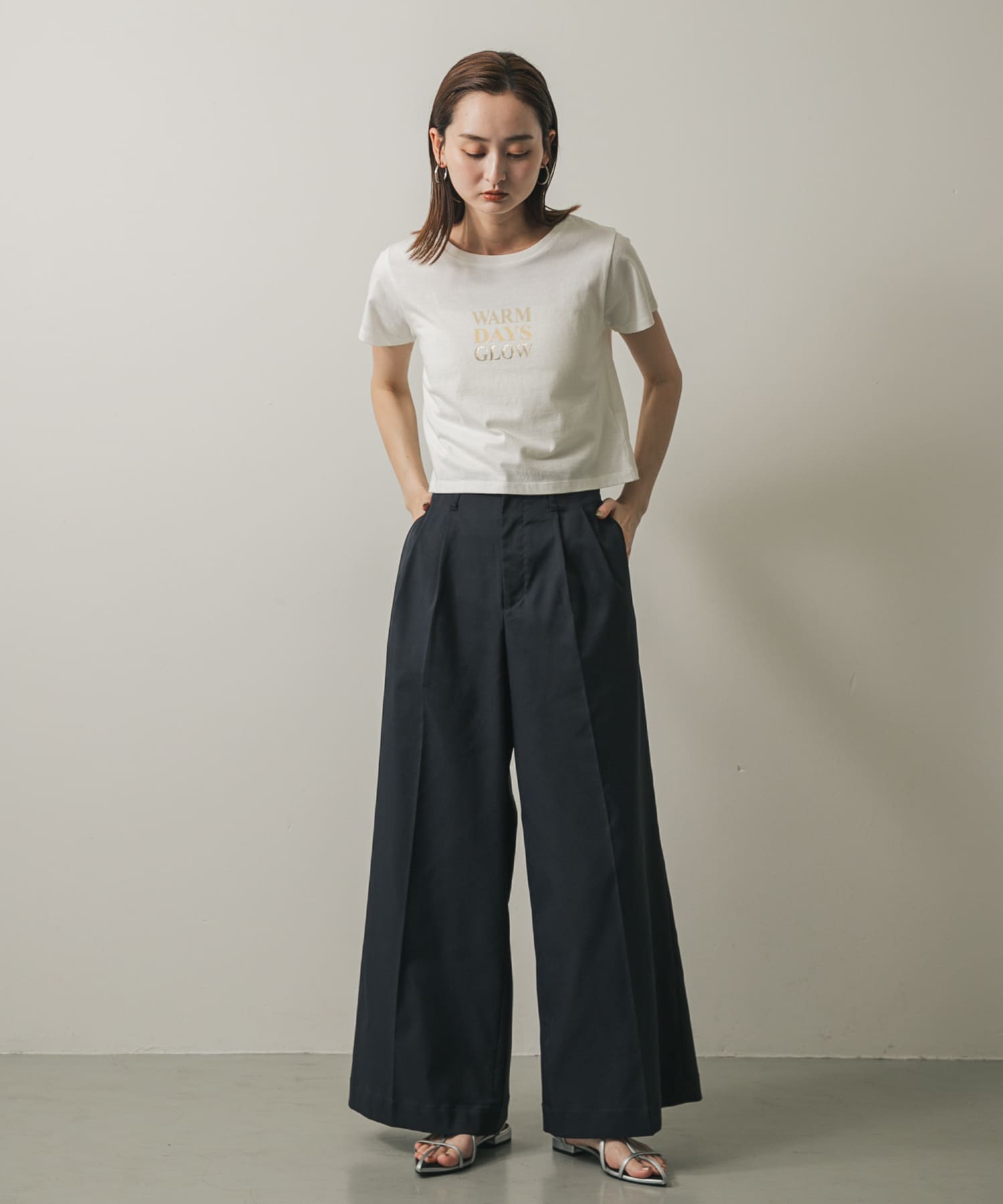 身長：169cm サイズ：one