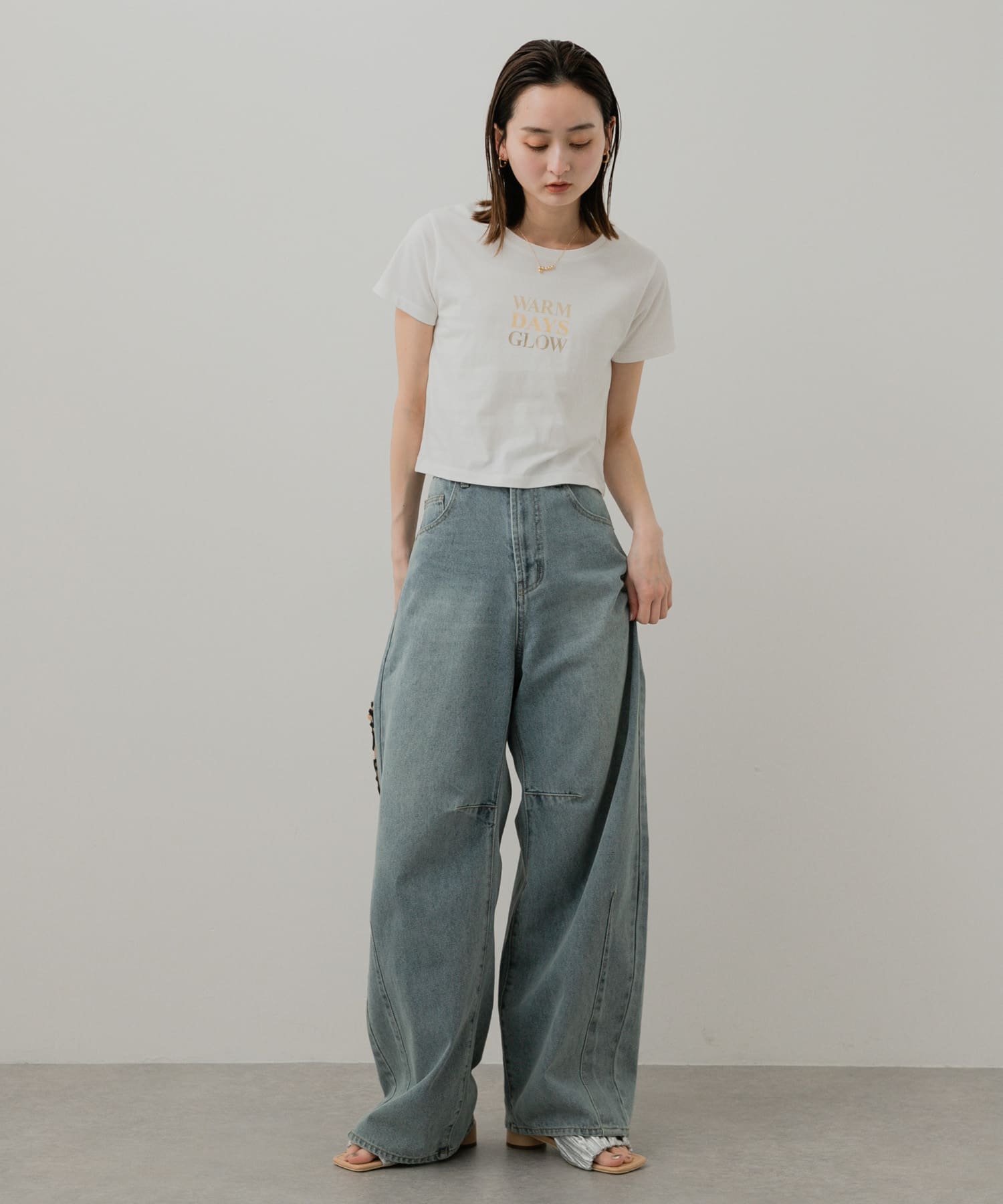 身長：169cm サイズ：one