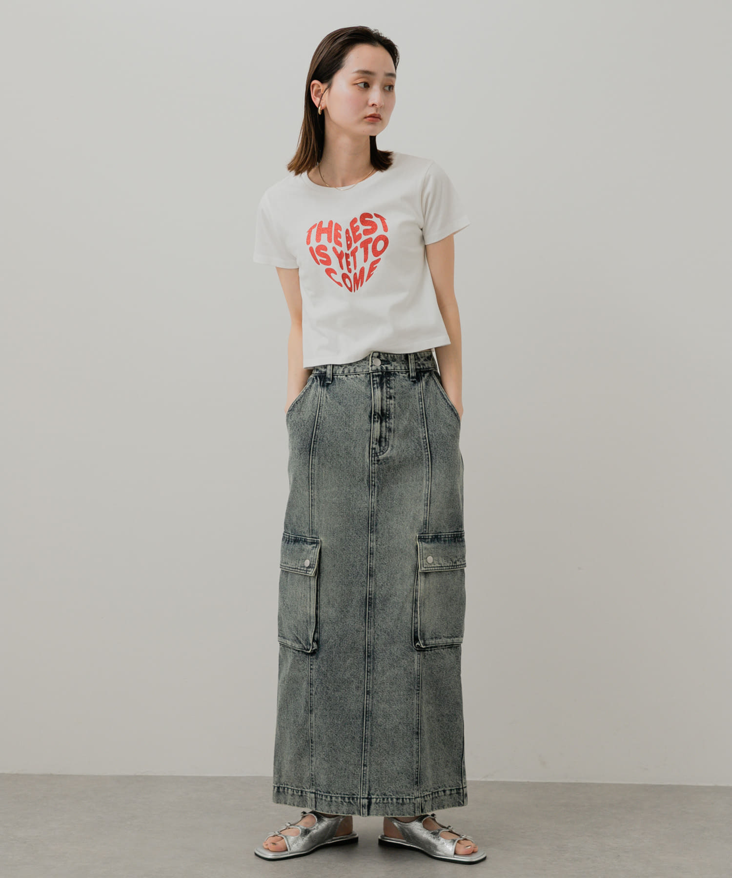 身長：169cm サイズ：one