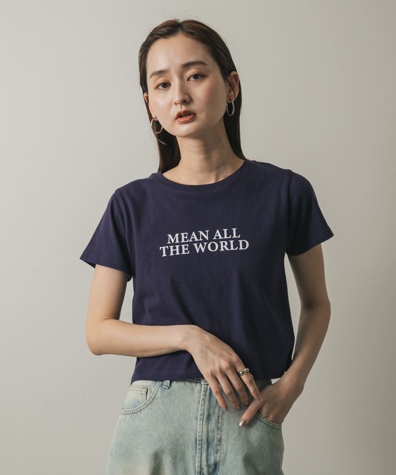 身長：169cm サイズ：one
