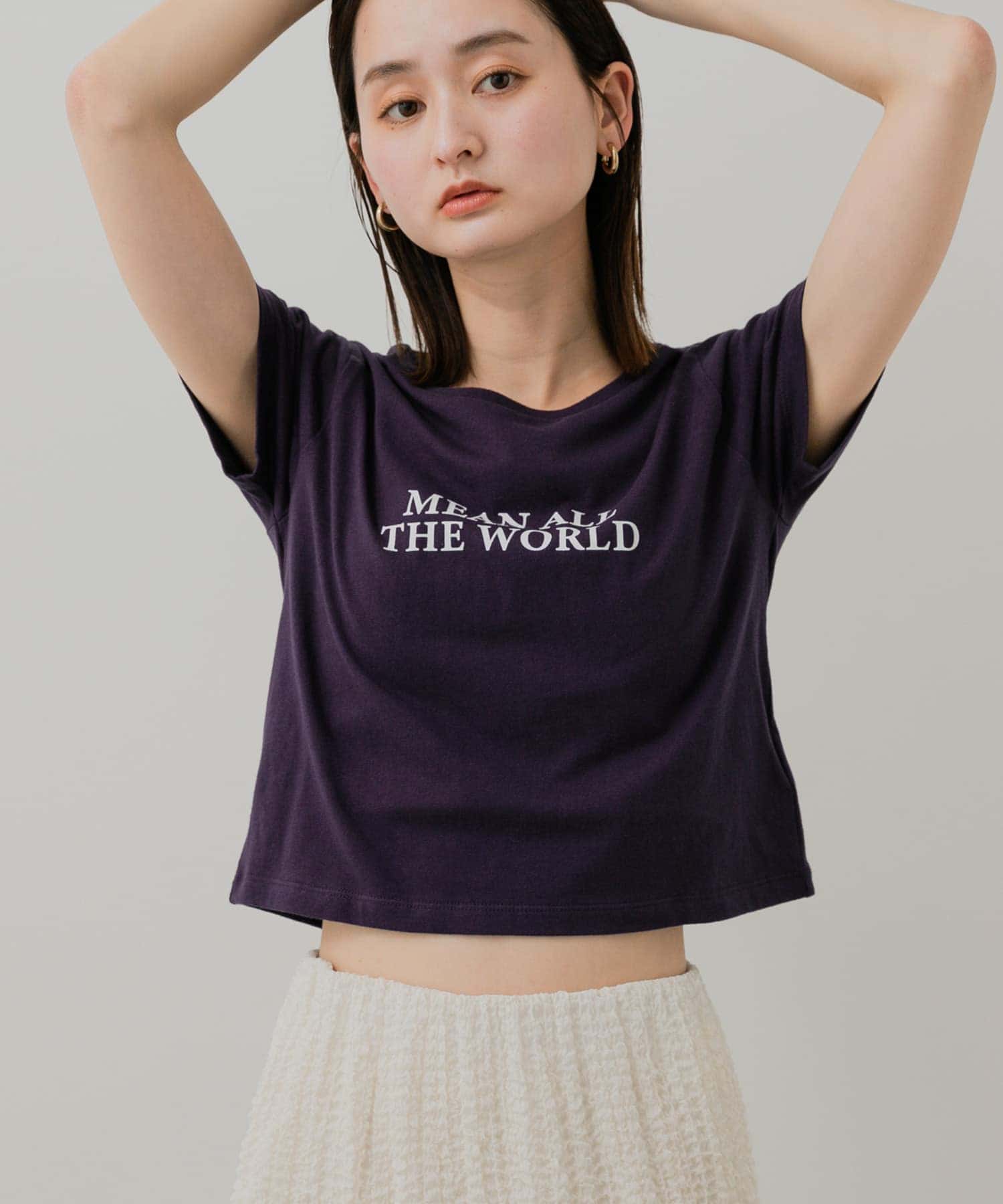 身長：169cm サイズ：one