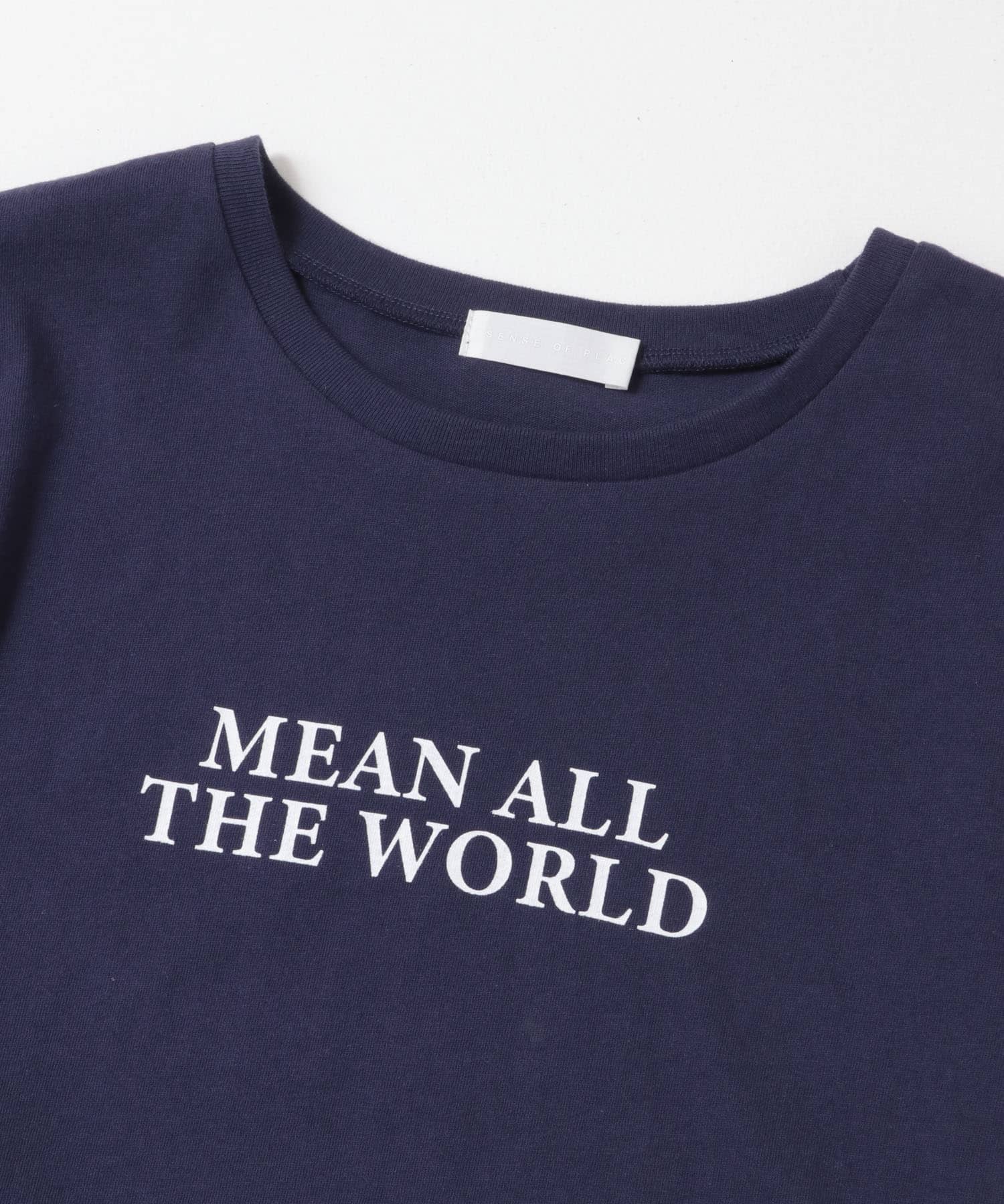 クロップドグラフィックTシャツ(半袖) GRAPHIC-C one