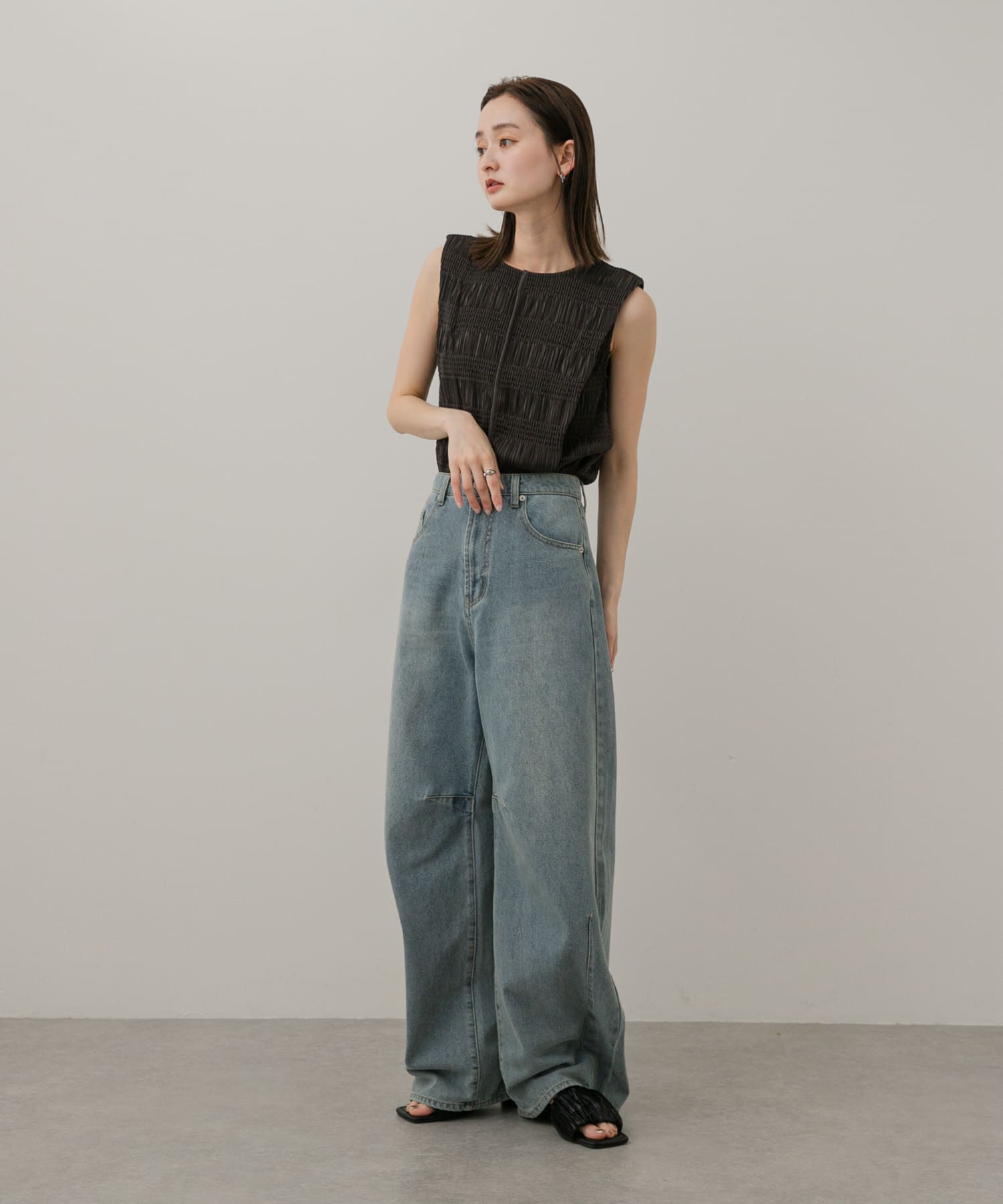 身長：169cm サイズ：one
