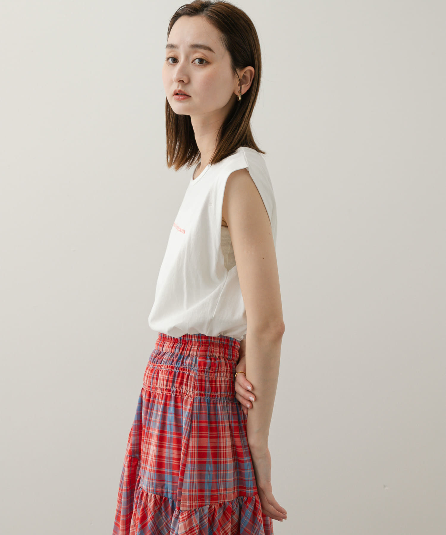 身長：169cm サイズ：one