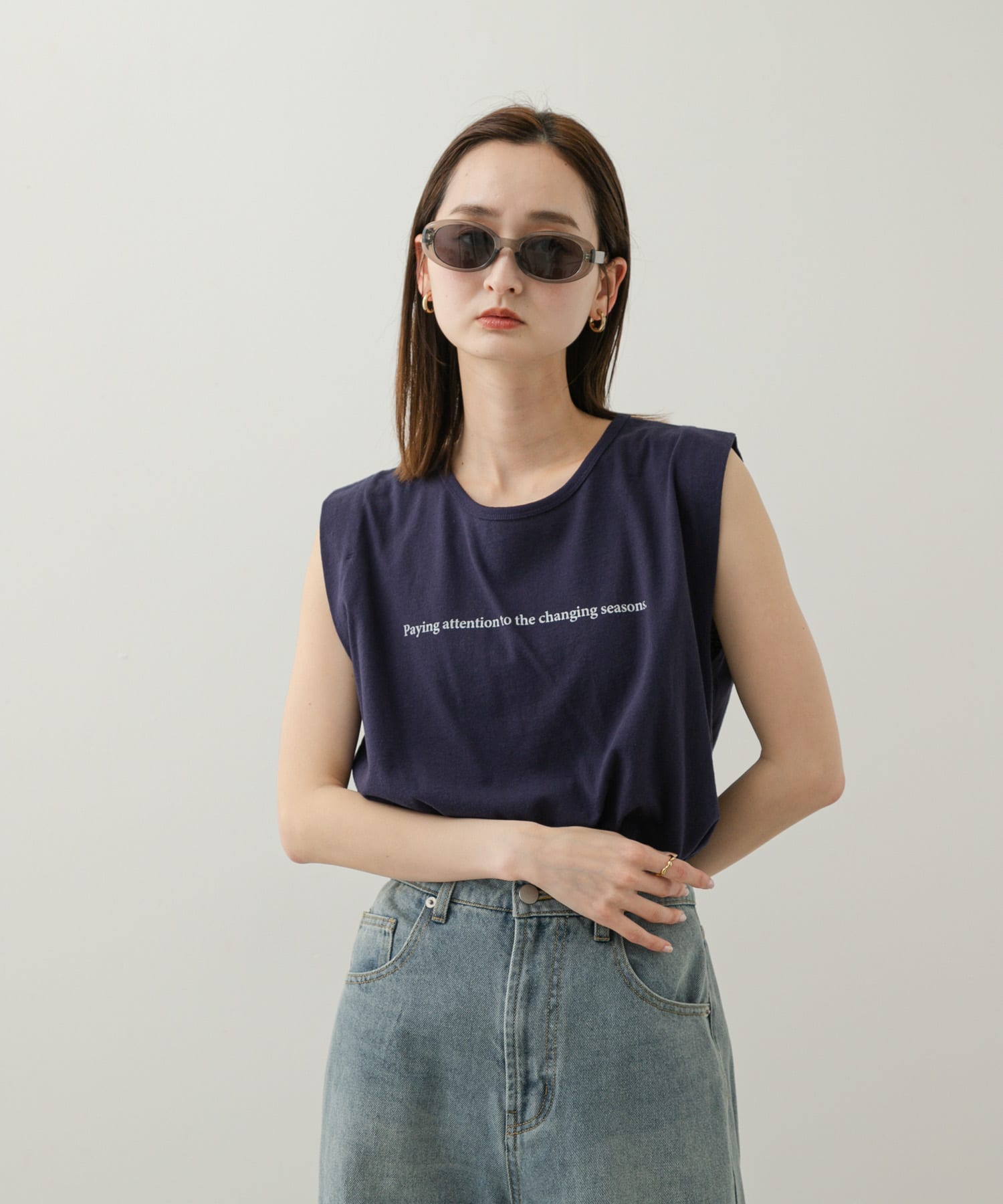 身長：169cm サイズ：one